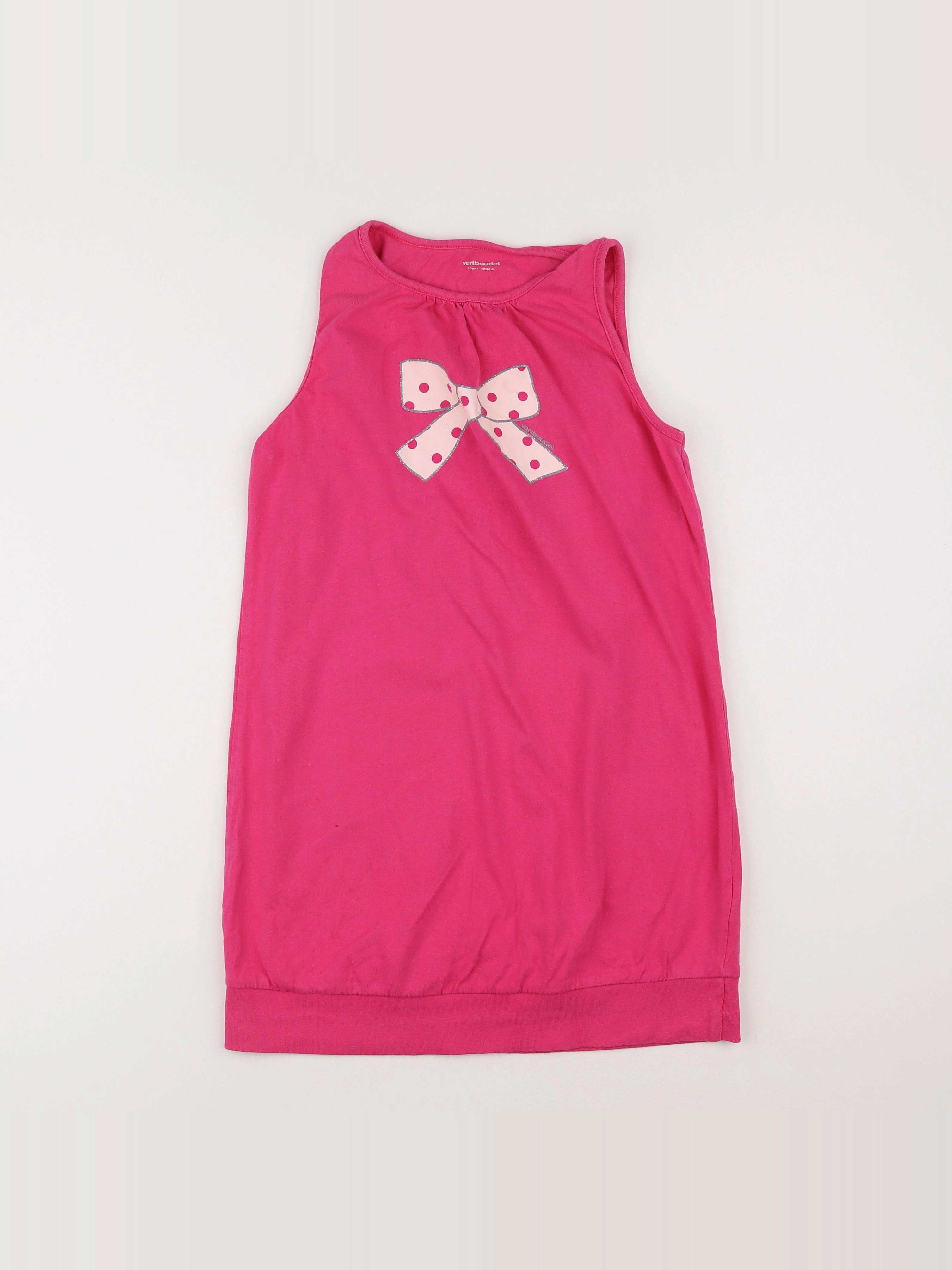 Vertbaudet - robe rose - 10 ans
