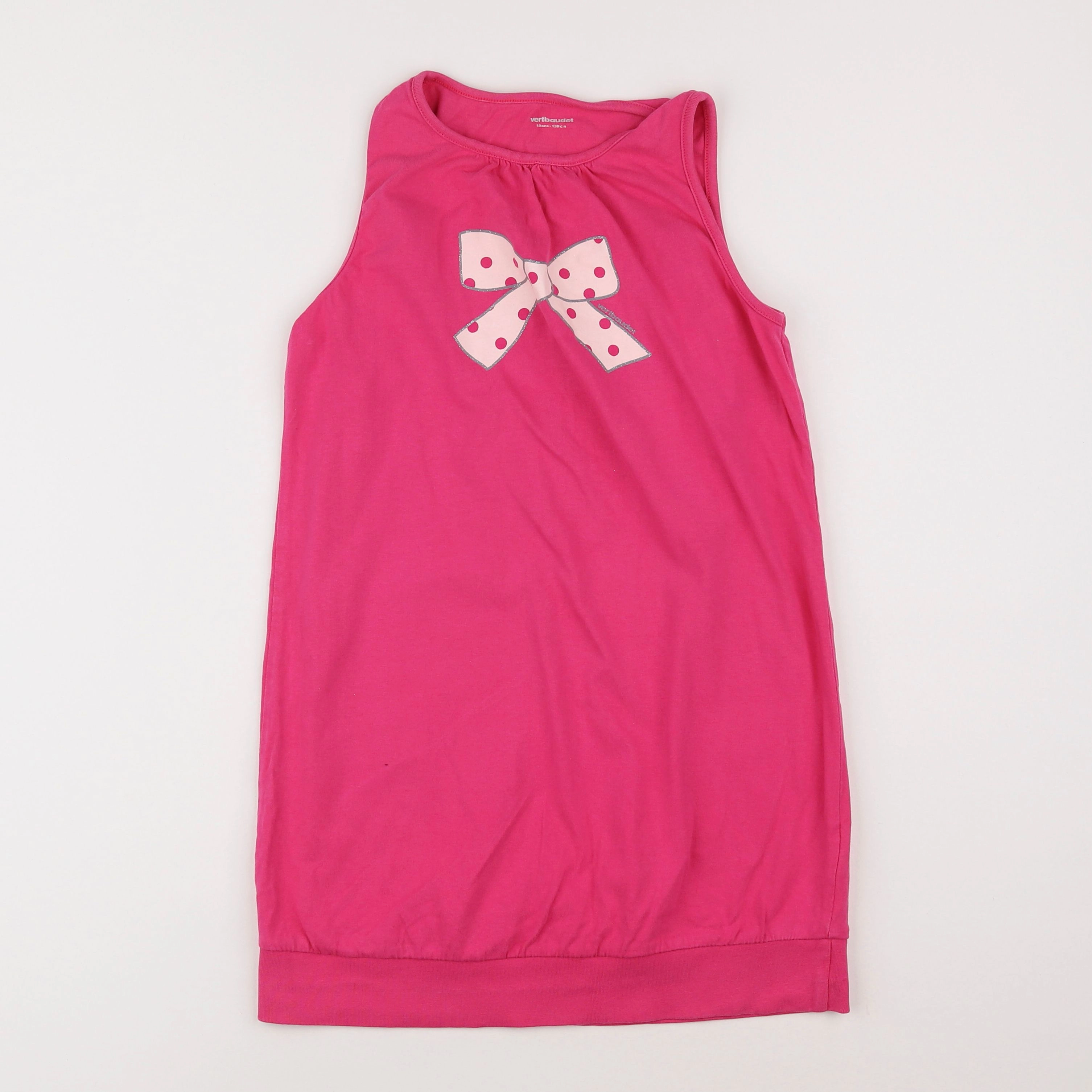 Vertbaudet - robe rose - 10 ans