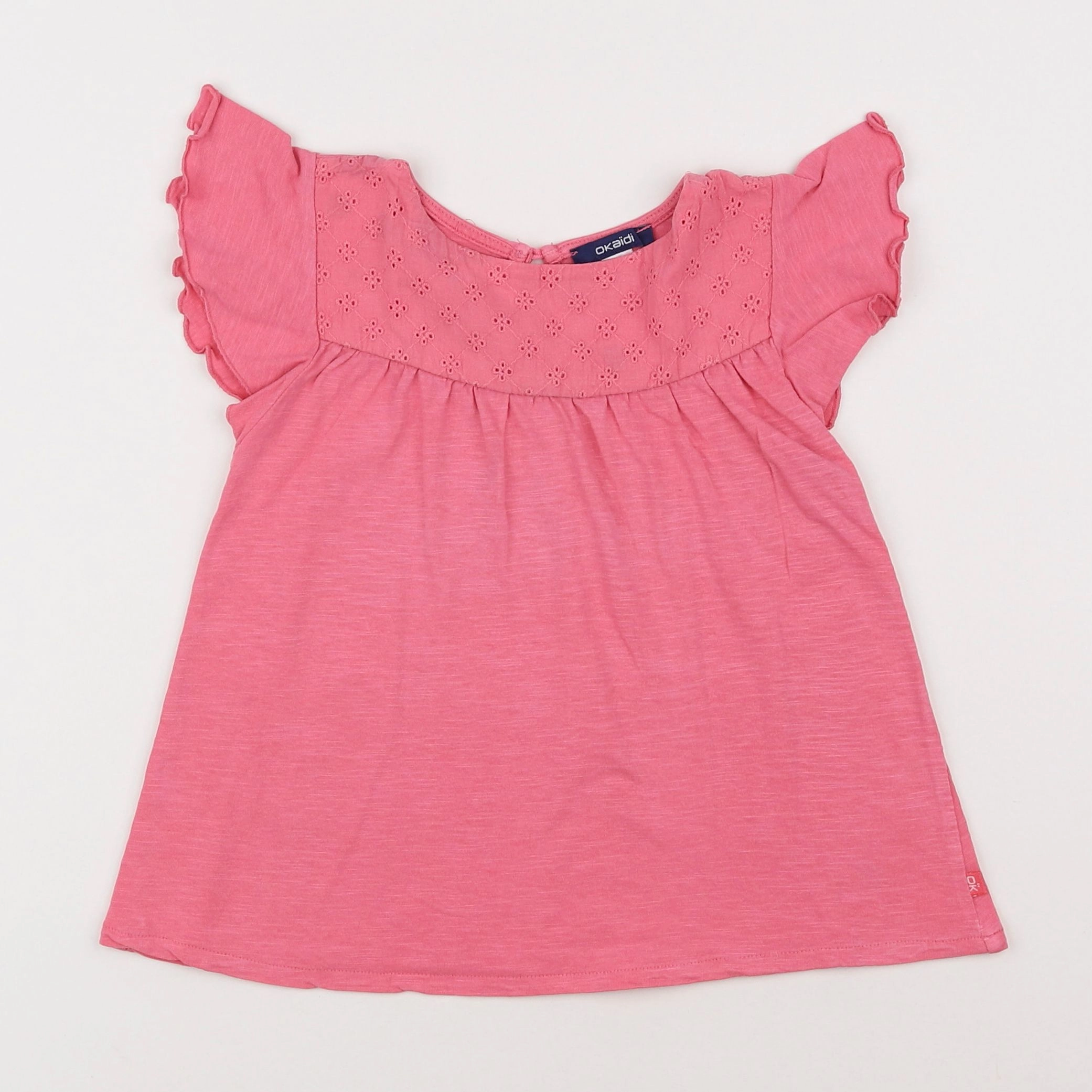 Okaidi - tee-shirt rose - 4 ans