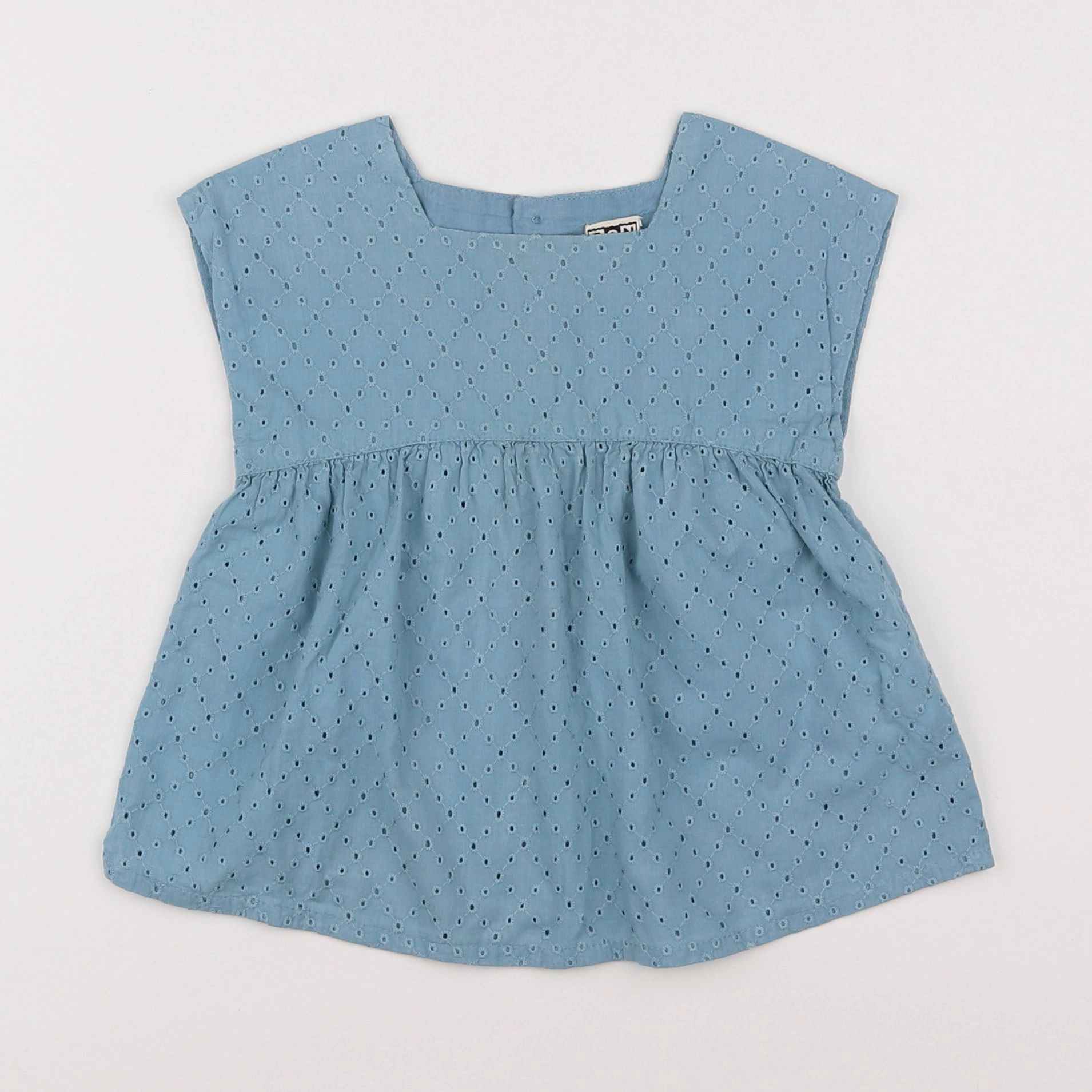 Bonton - blouse bleu - 3 ans