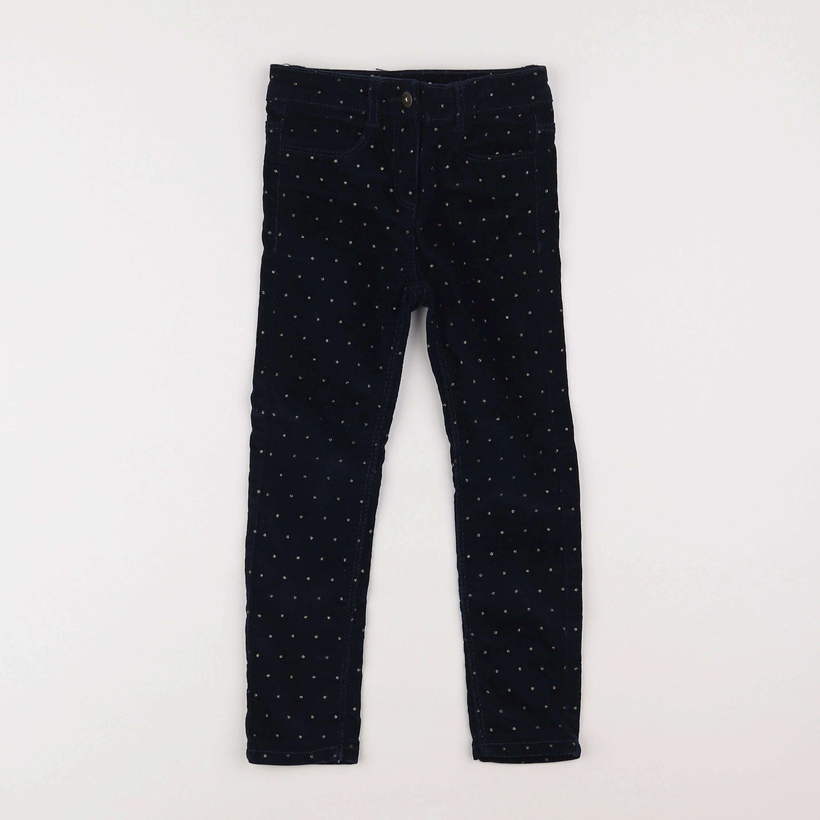 Vertbaudet - pantalon bleu - 5 ans