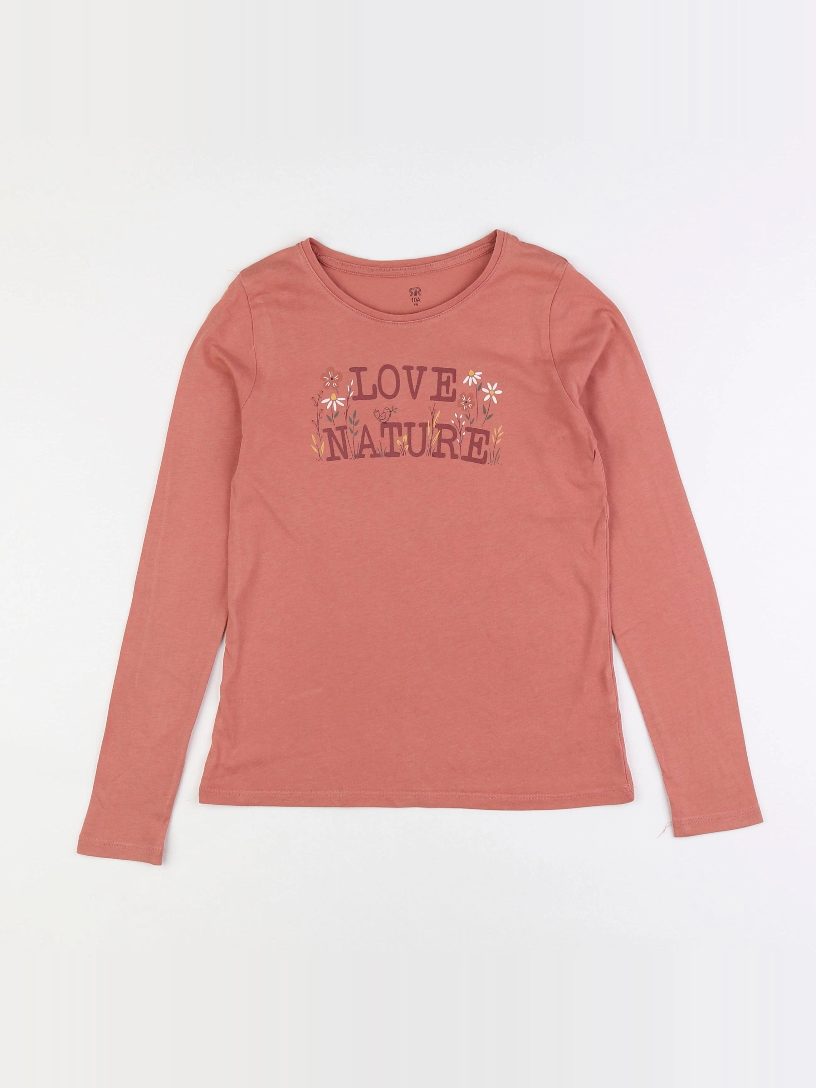 La Redoute - tee-shirt rose - 10 ans
