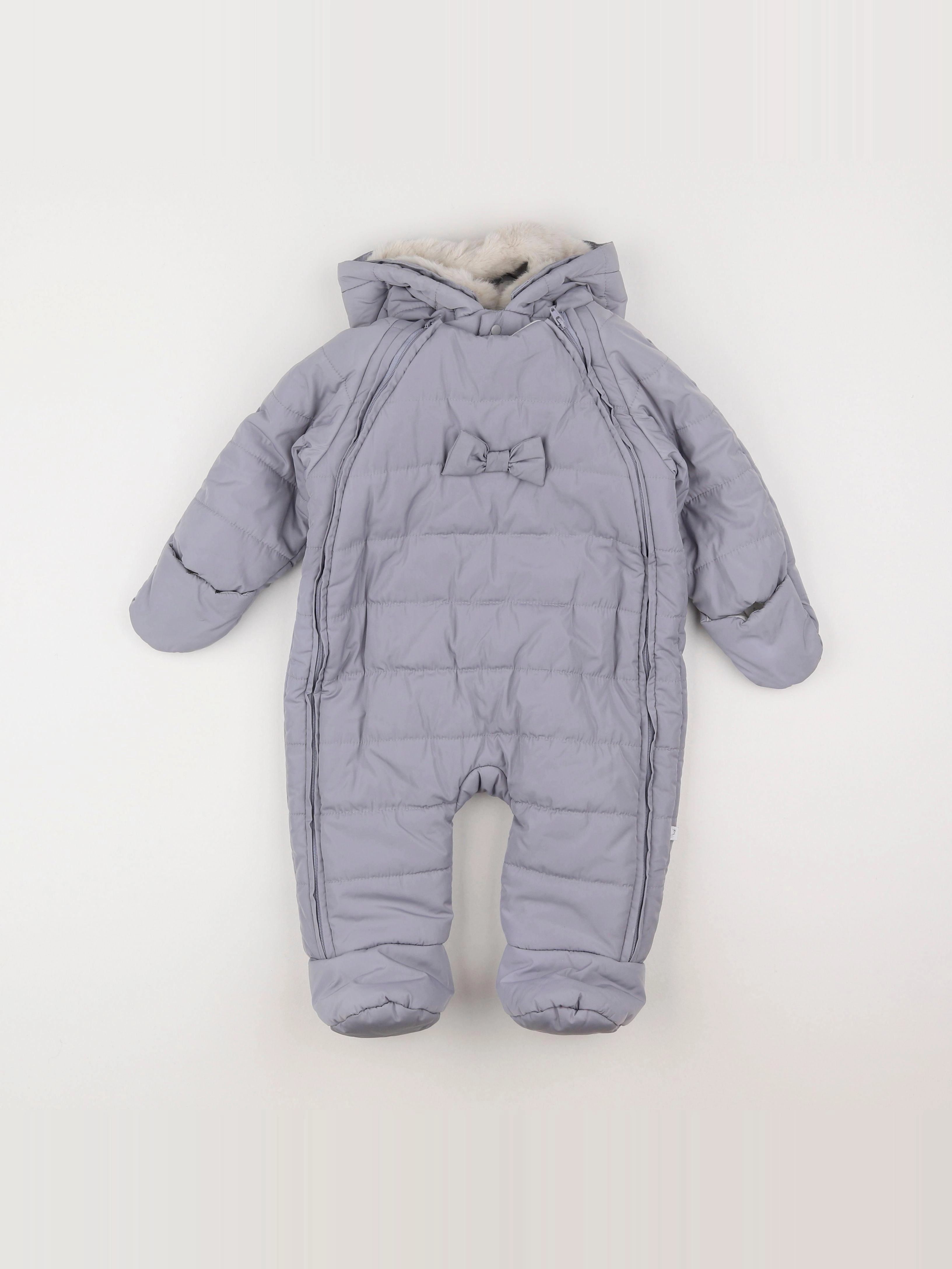 Jacadi - combi-pilote gris - 6 mois