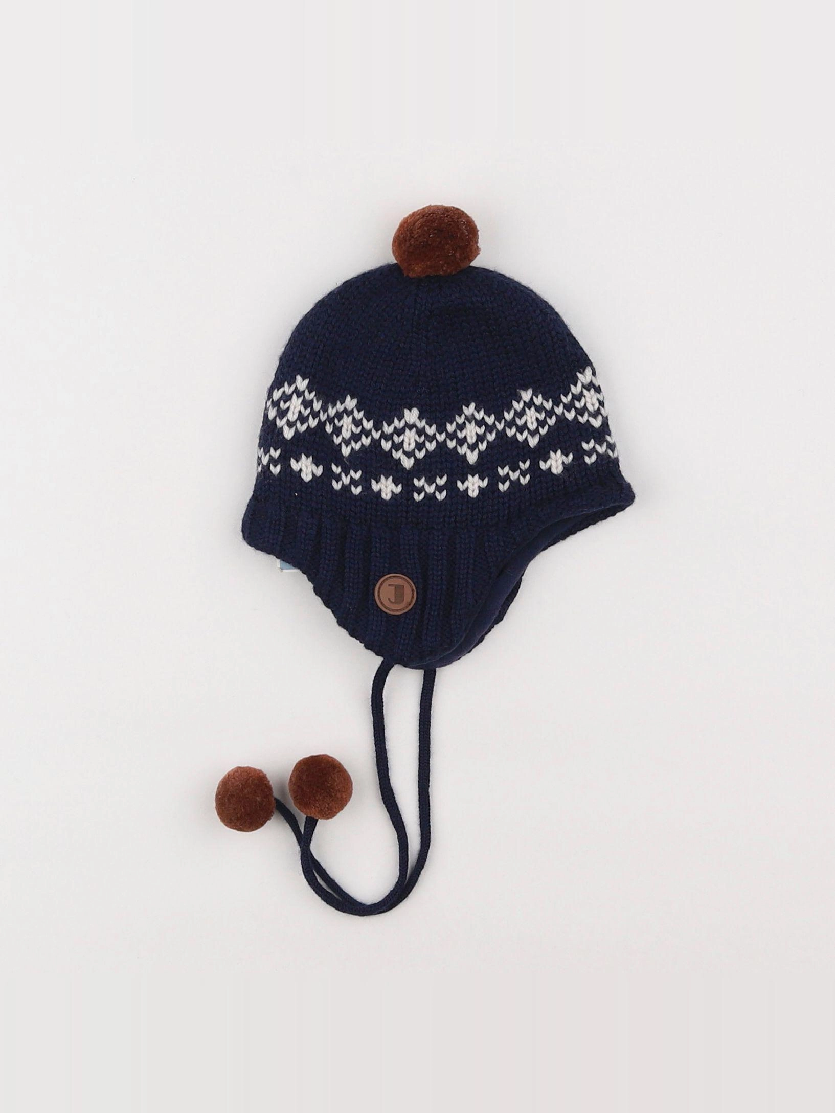 Jacadi - bonnet bleu - 3 mois