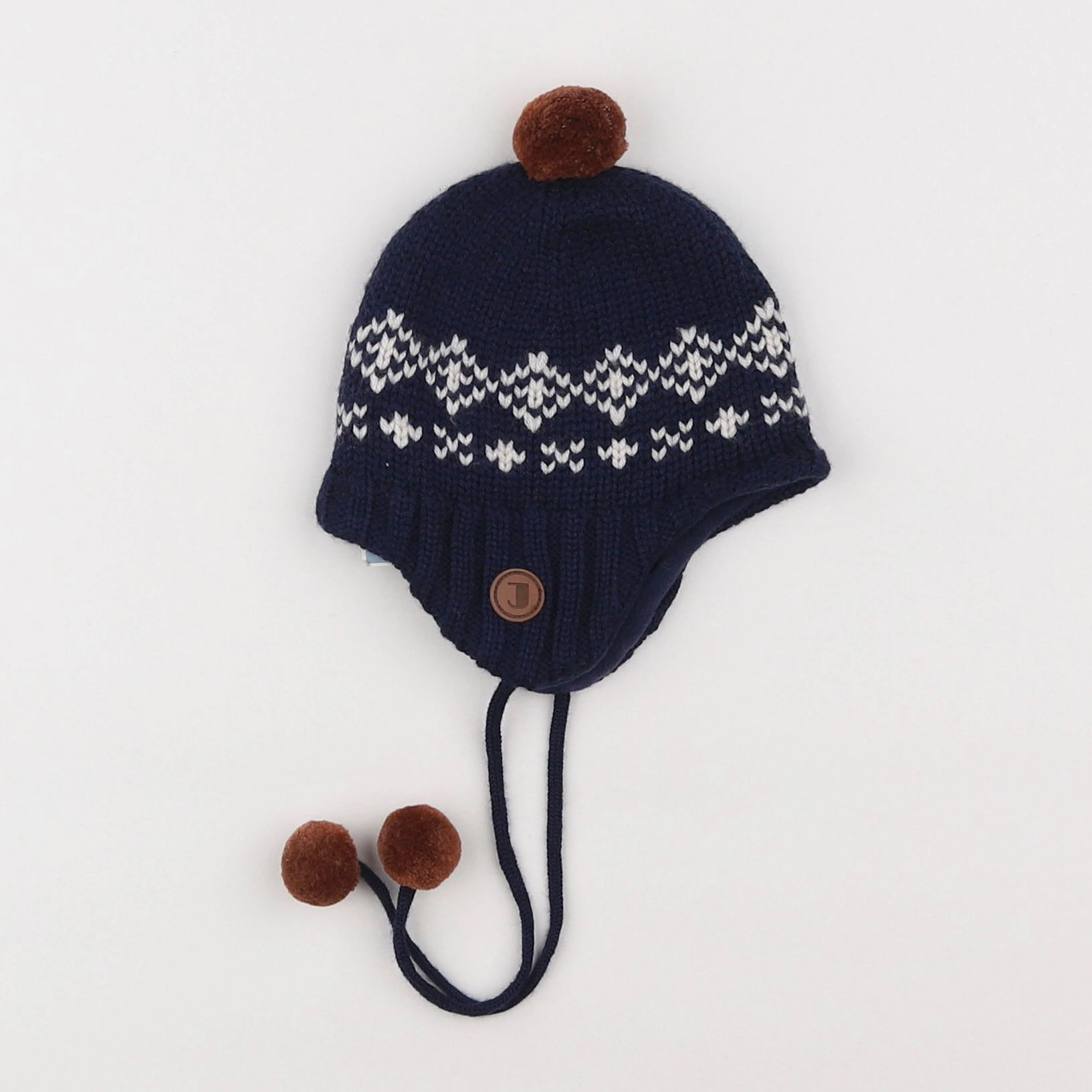 Jacadi - bonnet bleu - 3 mois