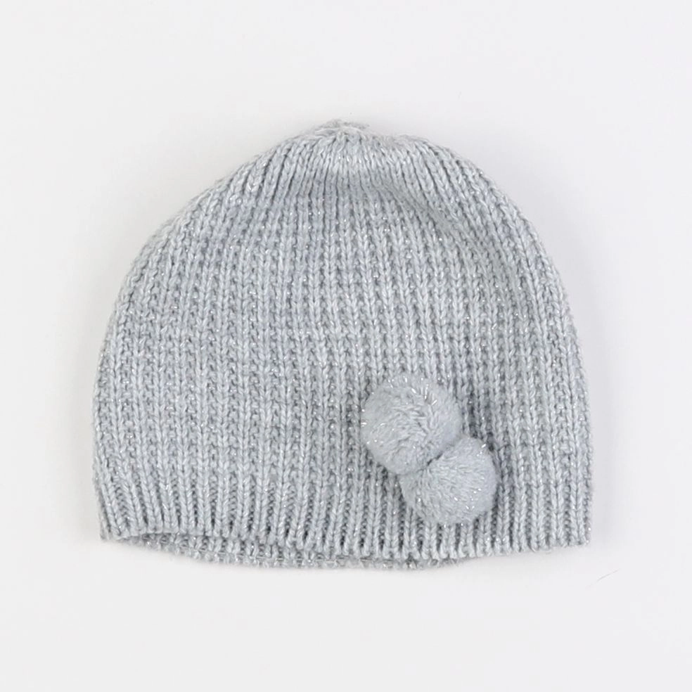 H&M - bonnet argent, gris - 18 mois à 4 ans