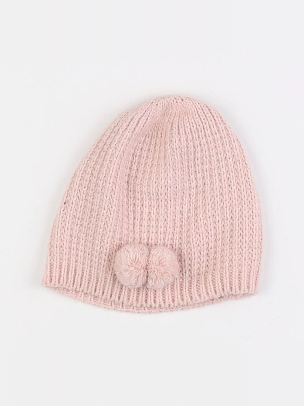 H&M - bonnet rose - 18 mois à 4 ans