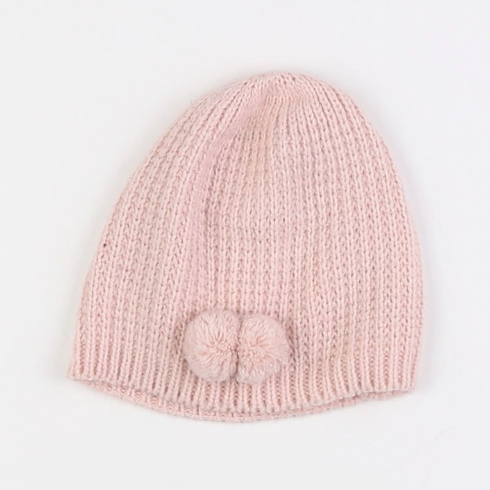 H&M - bonnet rose - 18 mois à 4 ans