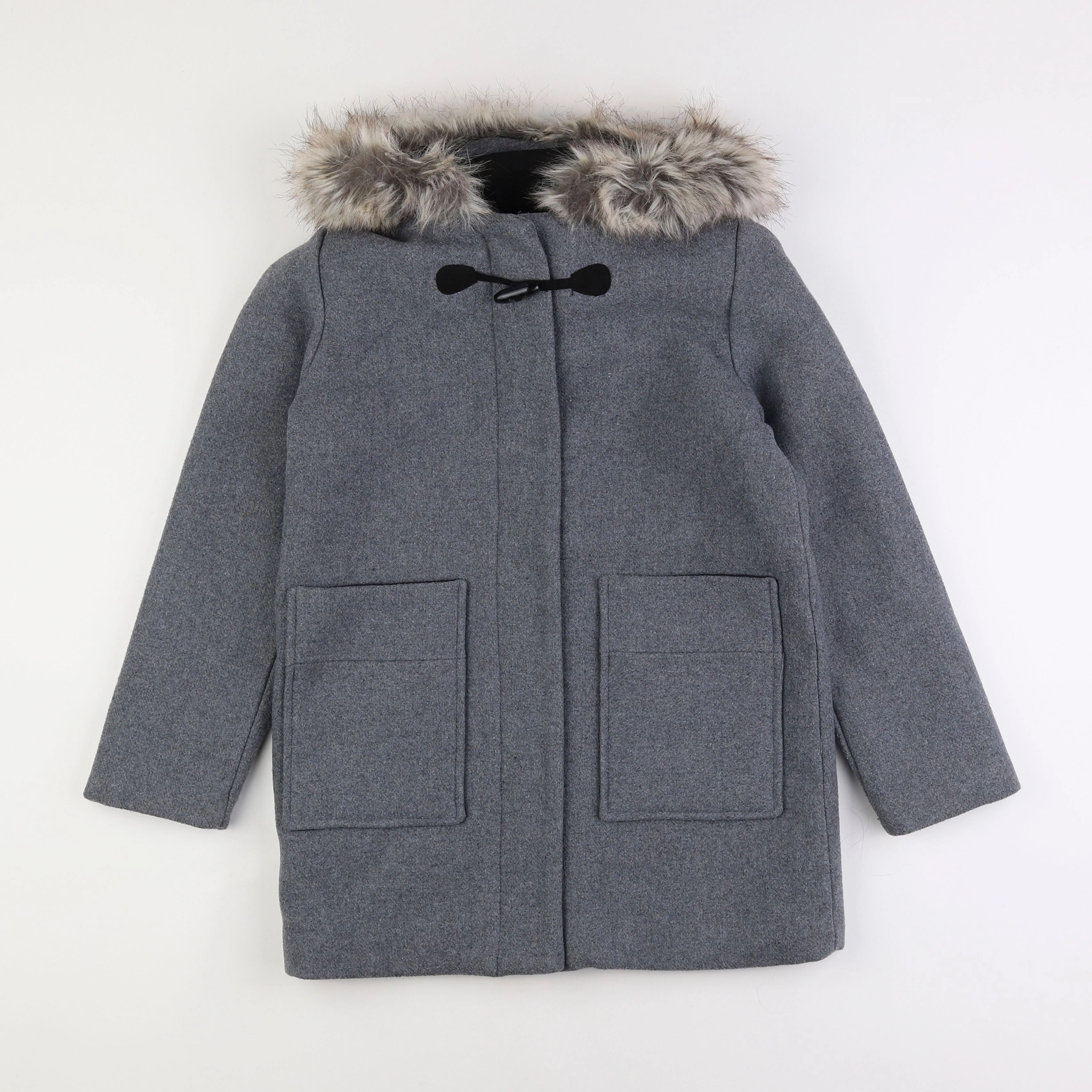 Mango - manteau gris - 11/12 ans