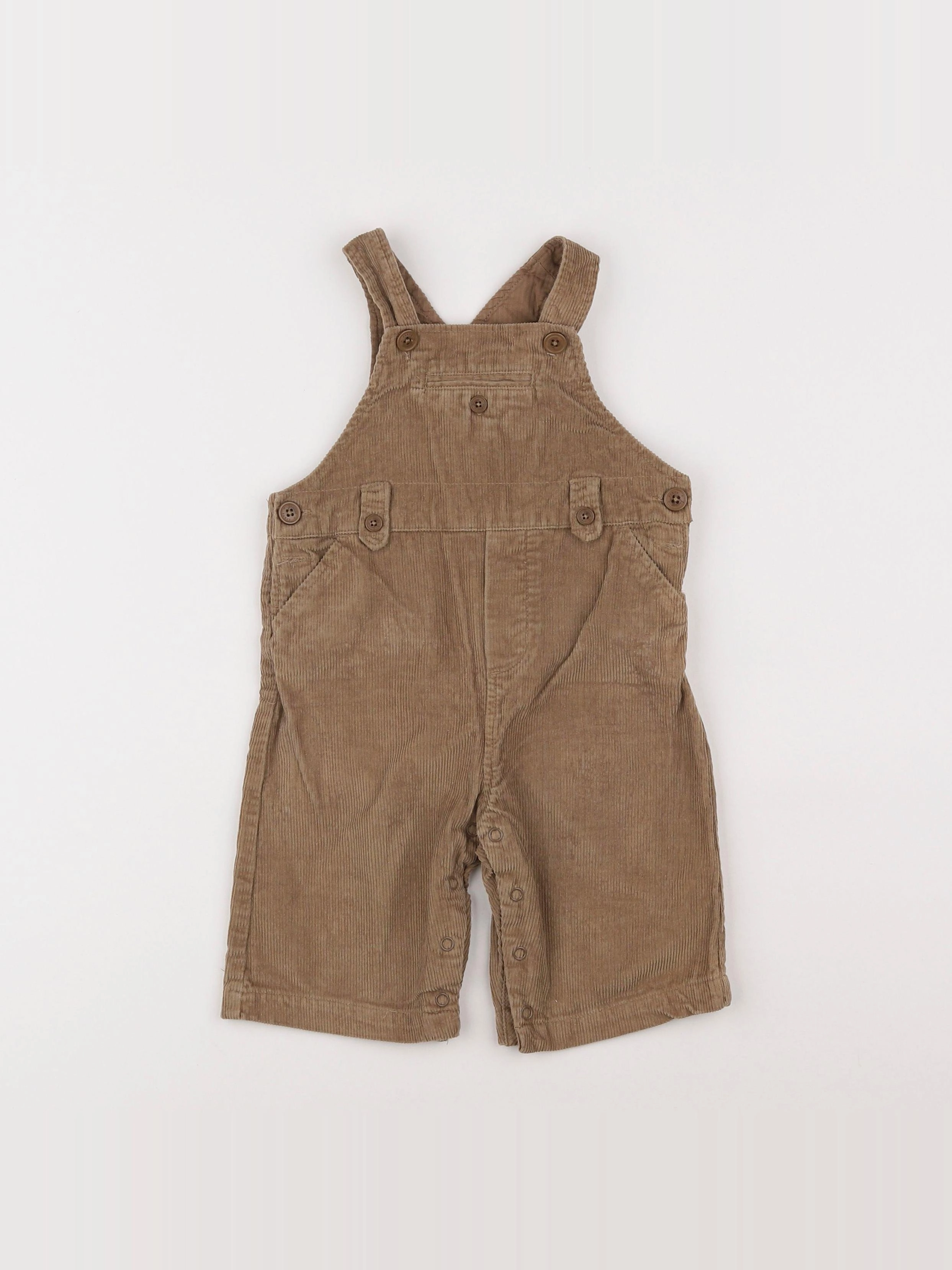 Jacadi - salopette beige - 6 mois