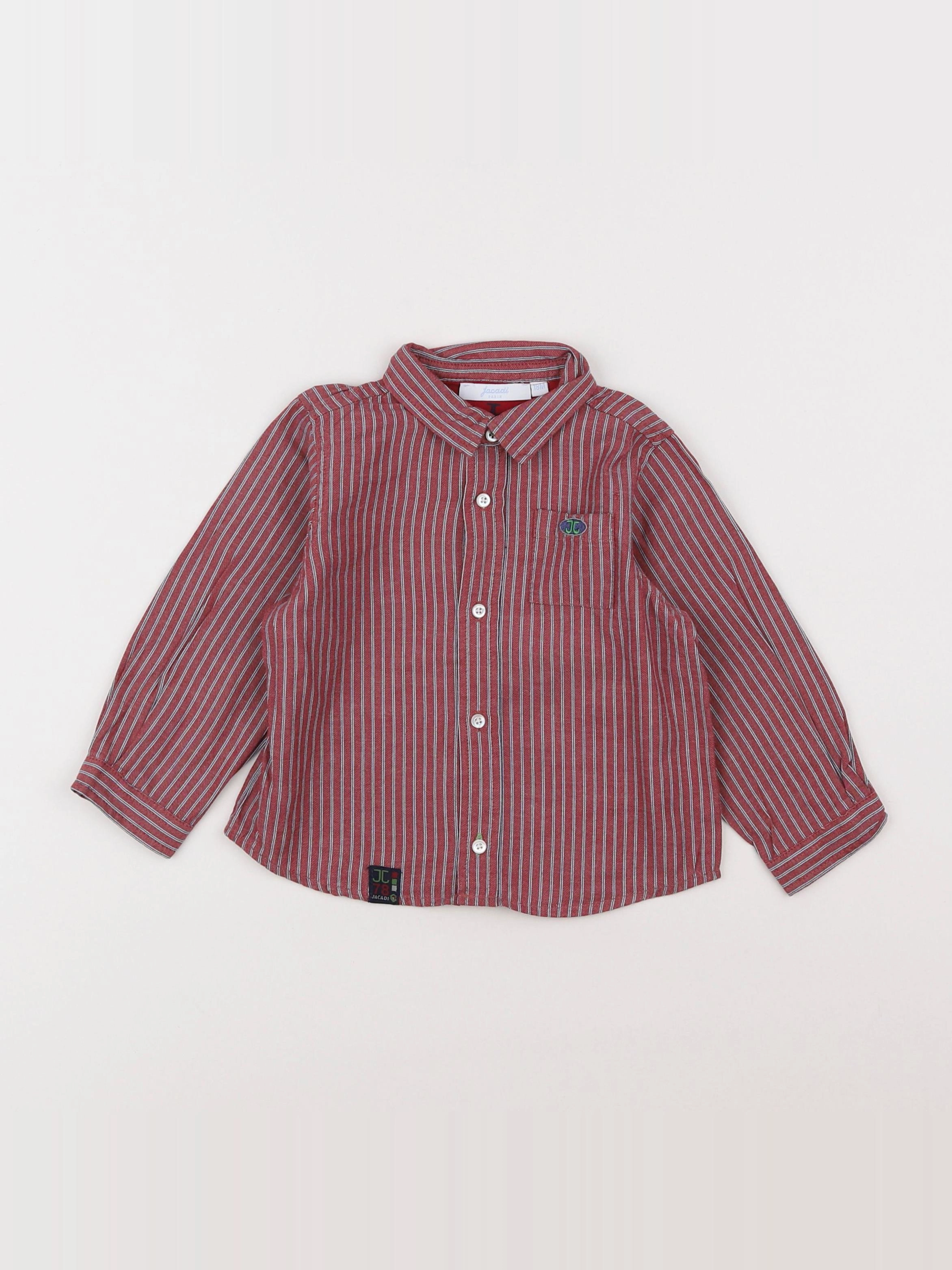 Jacadi - chemise rouge - 18 mois
