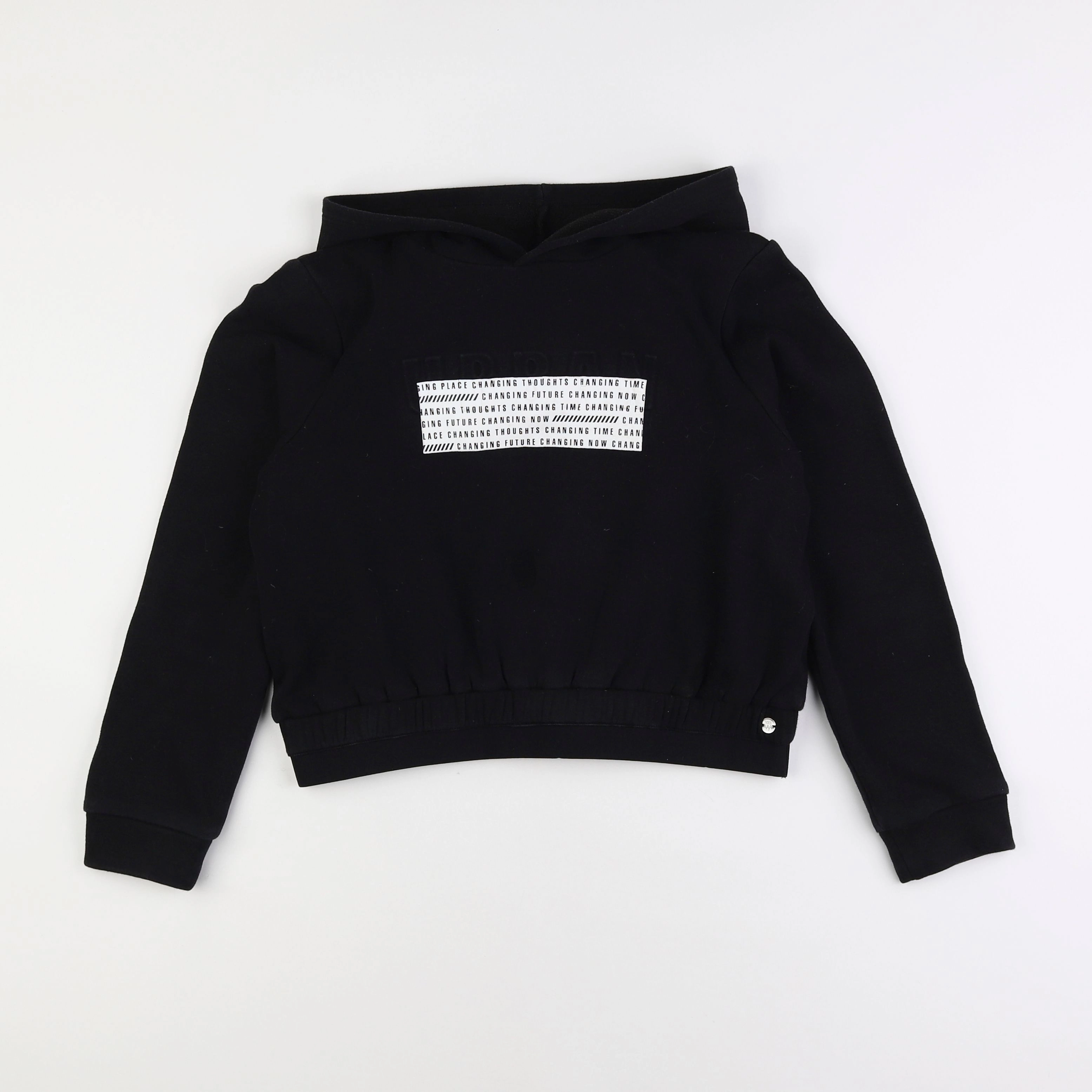 IKKS - sweat noir - 14 ans