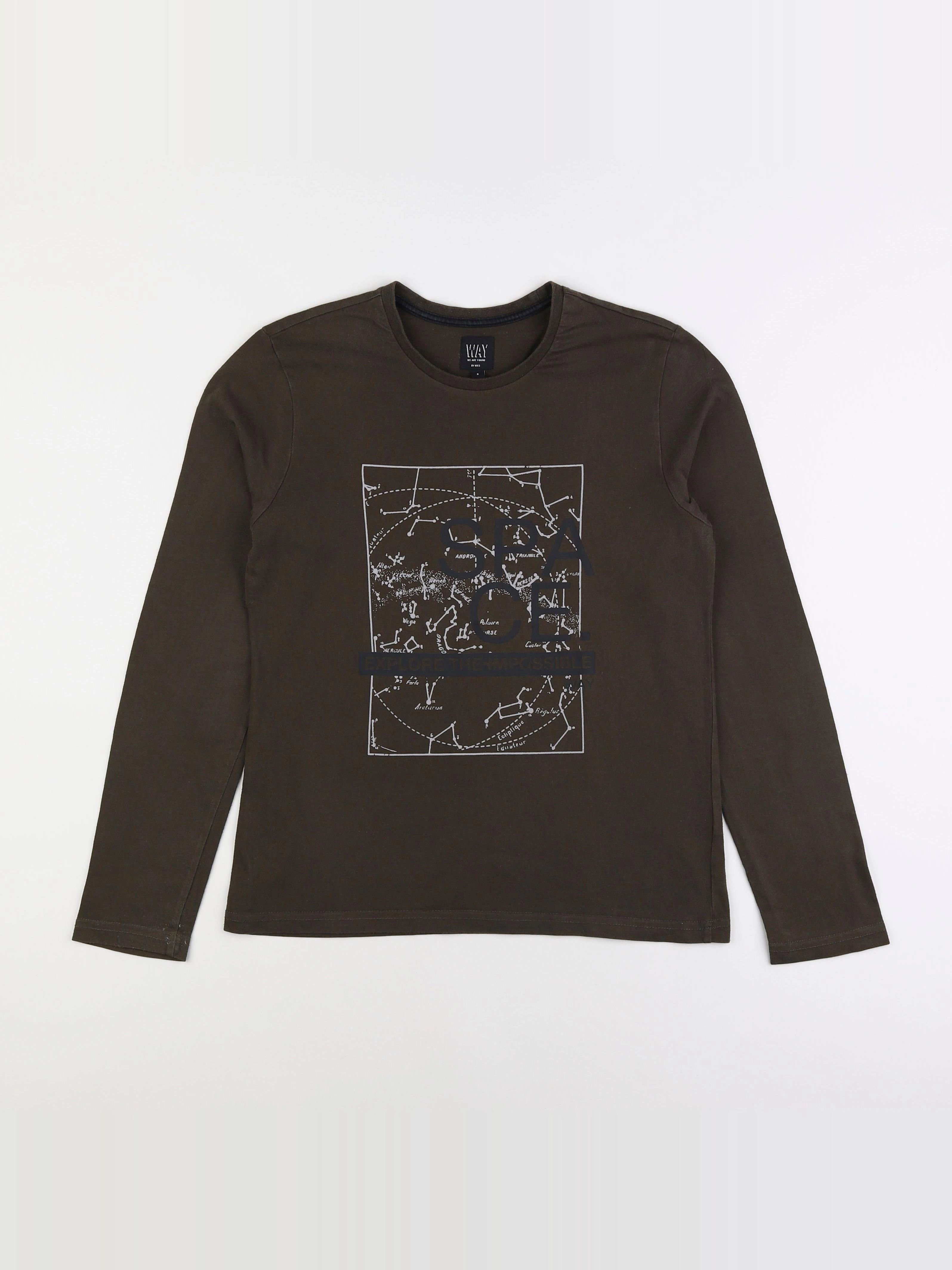 IKKS - tee-shirt vert - 14 ans