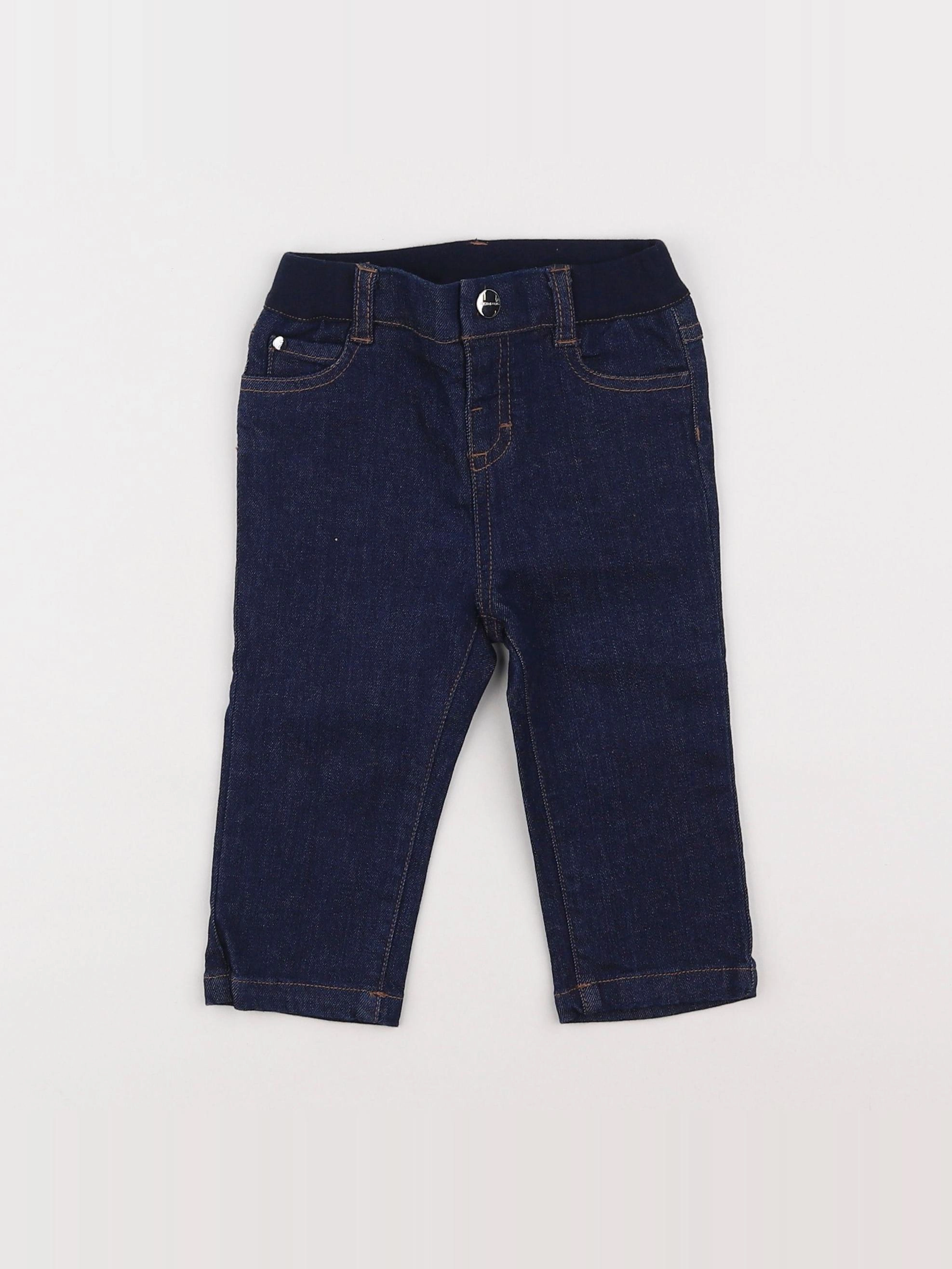 Jacadi - jean bleu - 12 mois