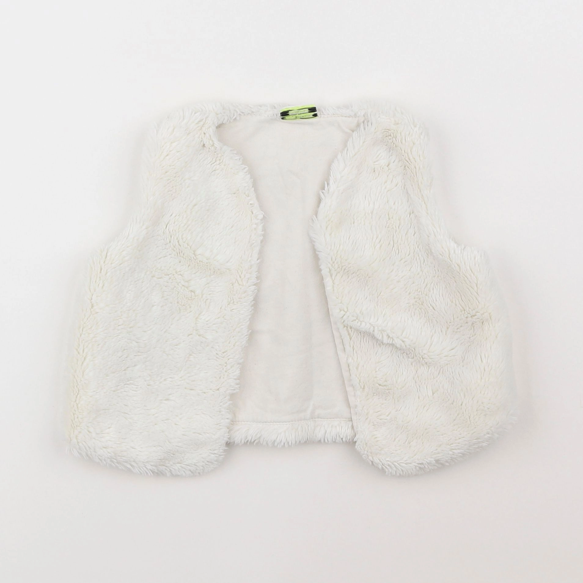 Tape à l'oeil - gilet blanc - 18 mois