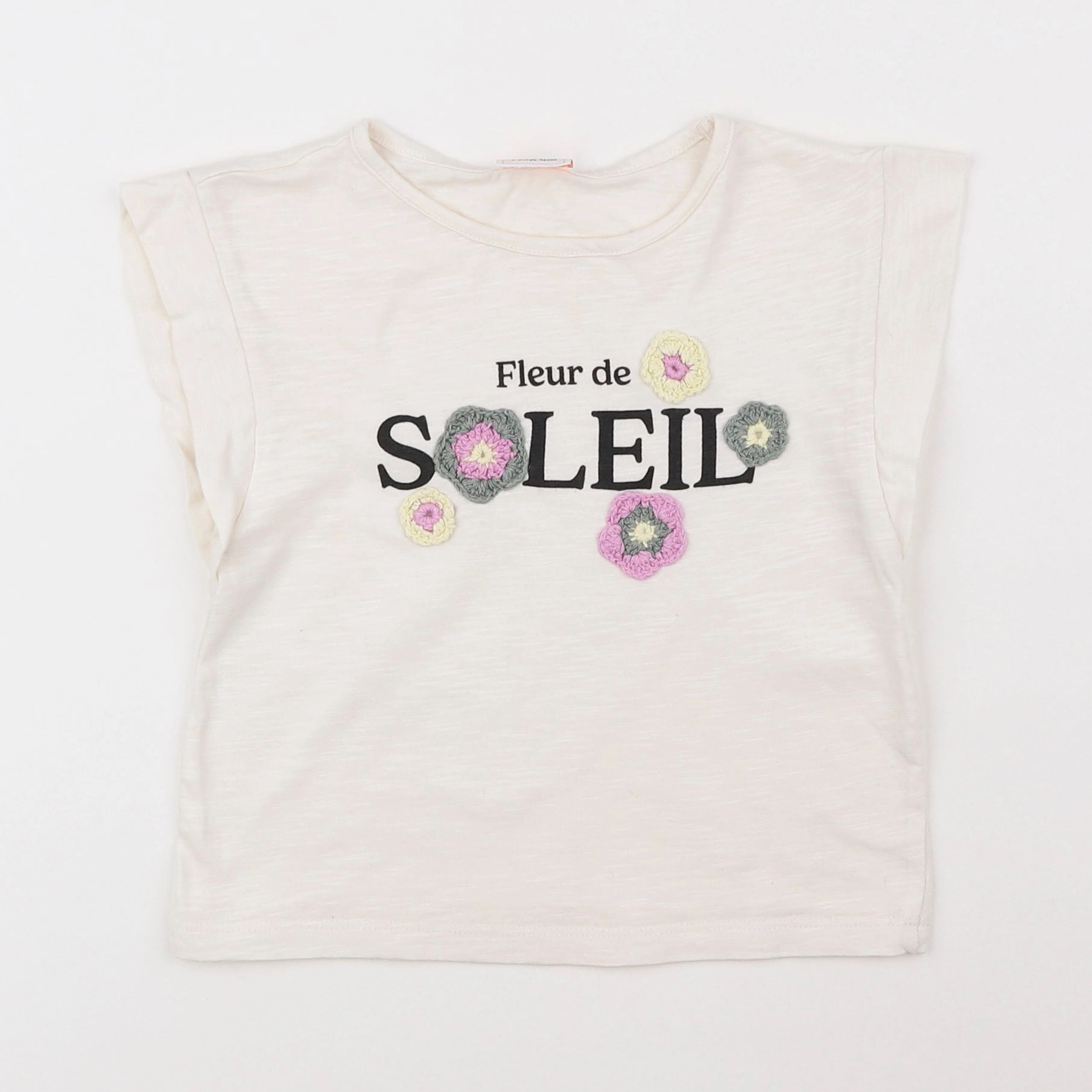 Tape à l'oeil - tee-shirt beige - 2/3 ans