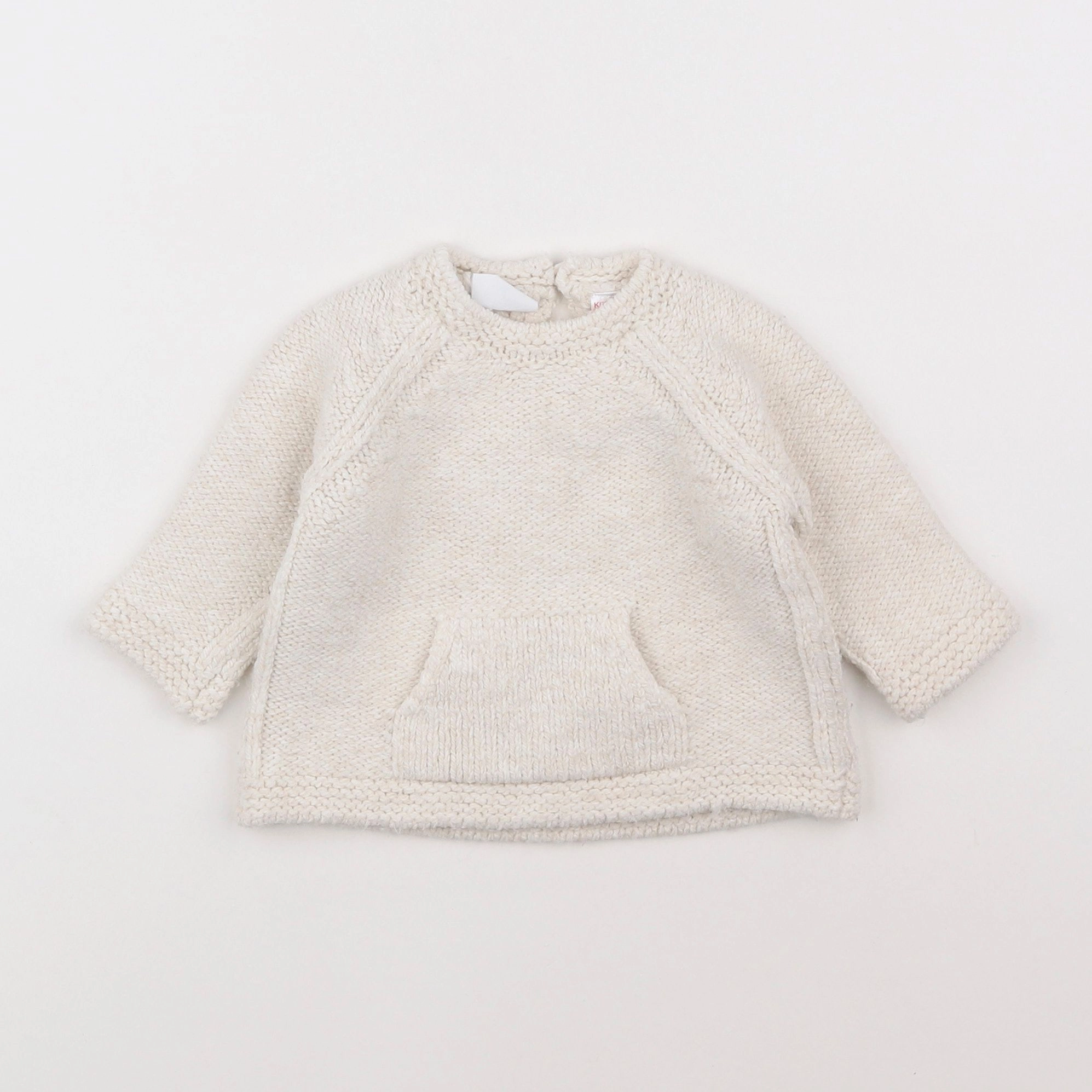 Zara - pull beige - 1/3 mois