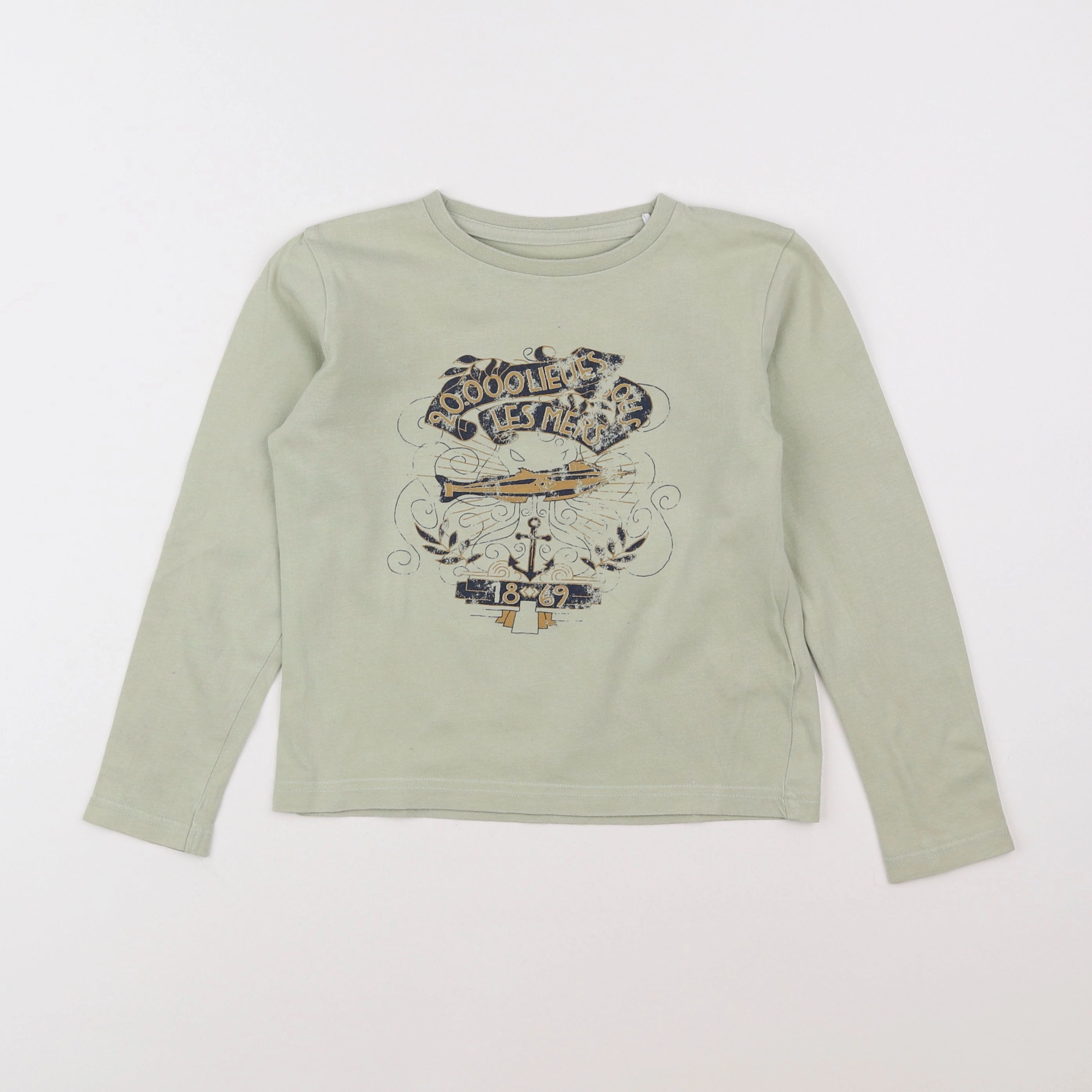 Cyrillus - tee-shirt vert - 6 ans