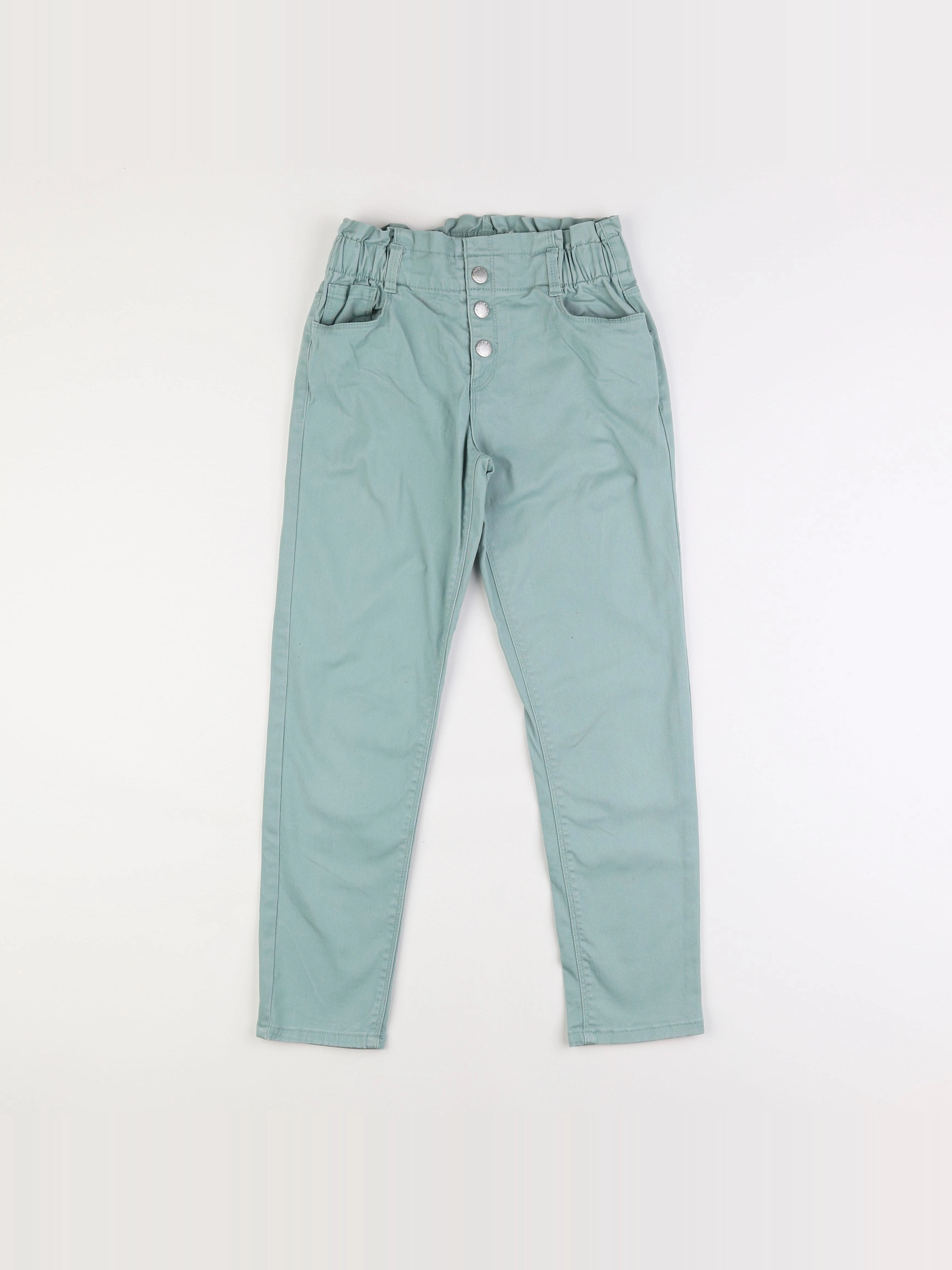 Okaidi - pantalon vert - 10 ans