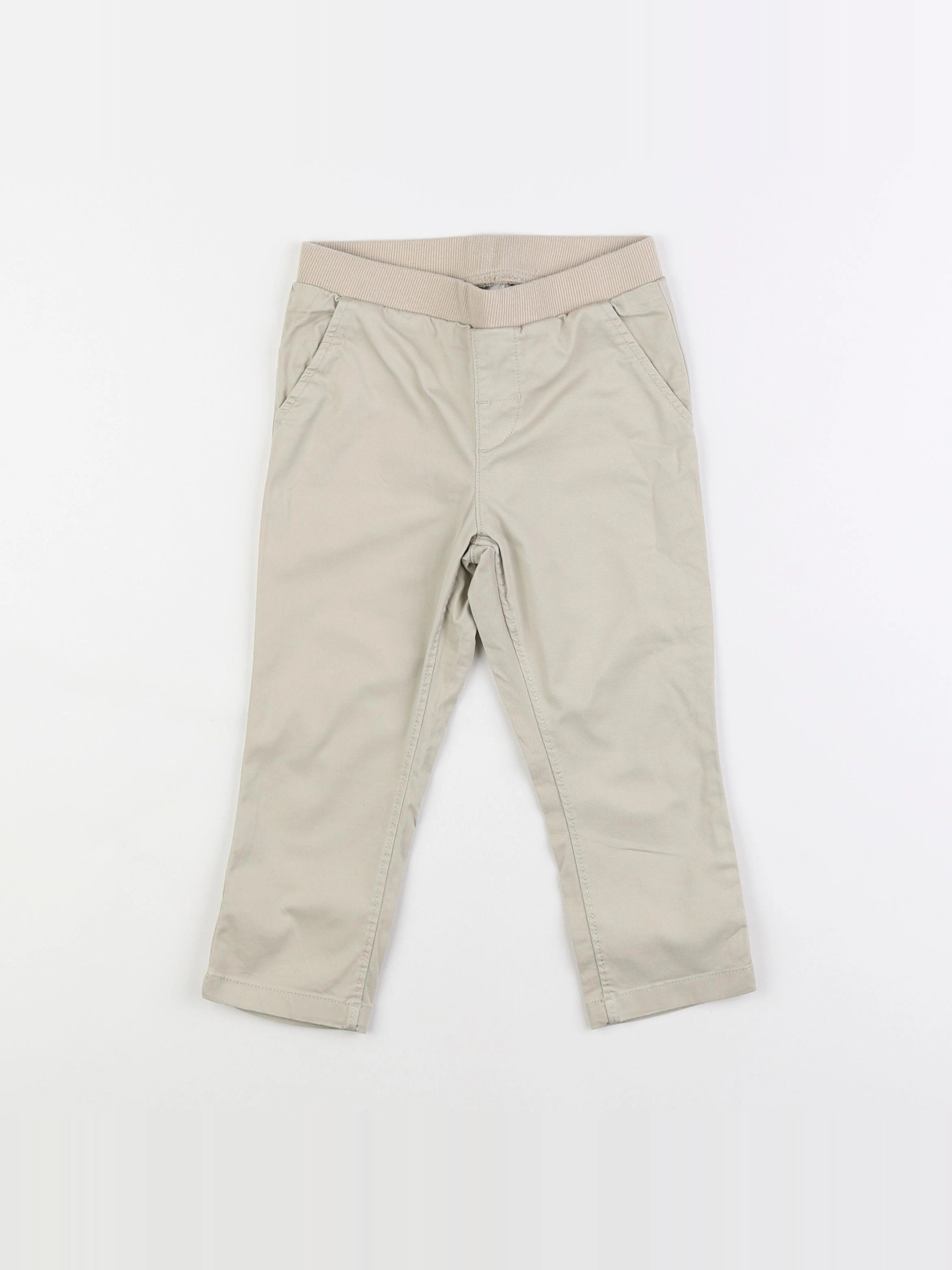 H&M - pantalon beige - 18 mois à 2 ans