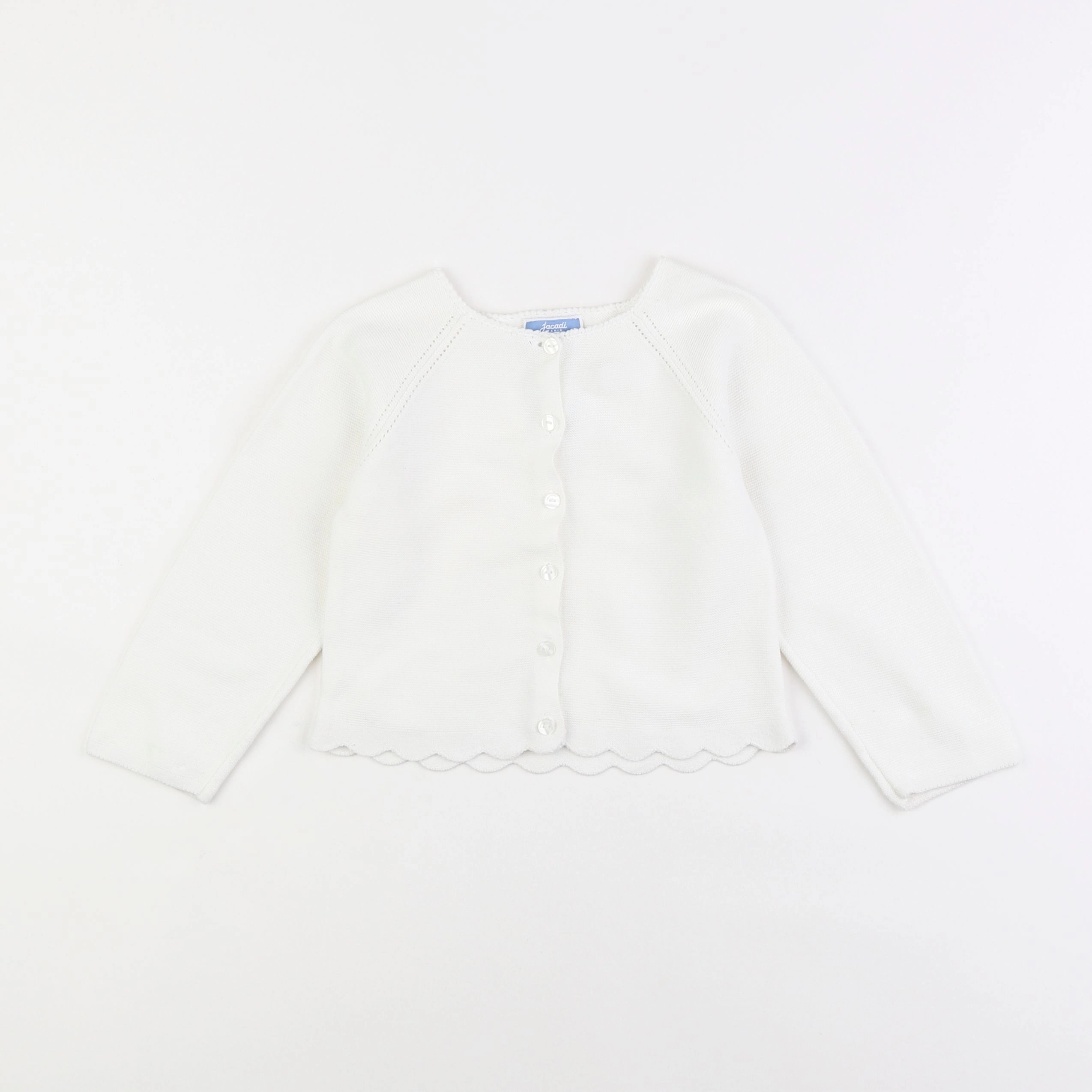 Jacadi - gilet blanc - 3 ans