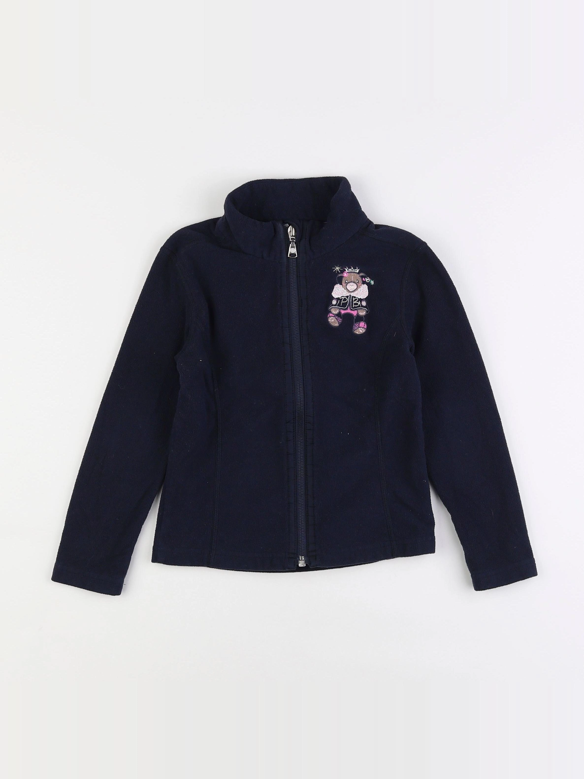 Poivre Blanc Ski - polaire bleu - 5 ans