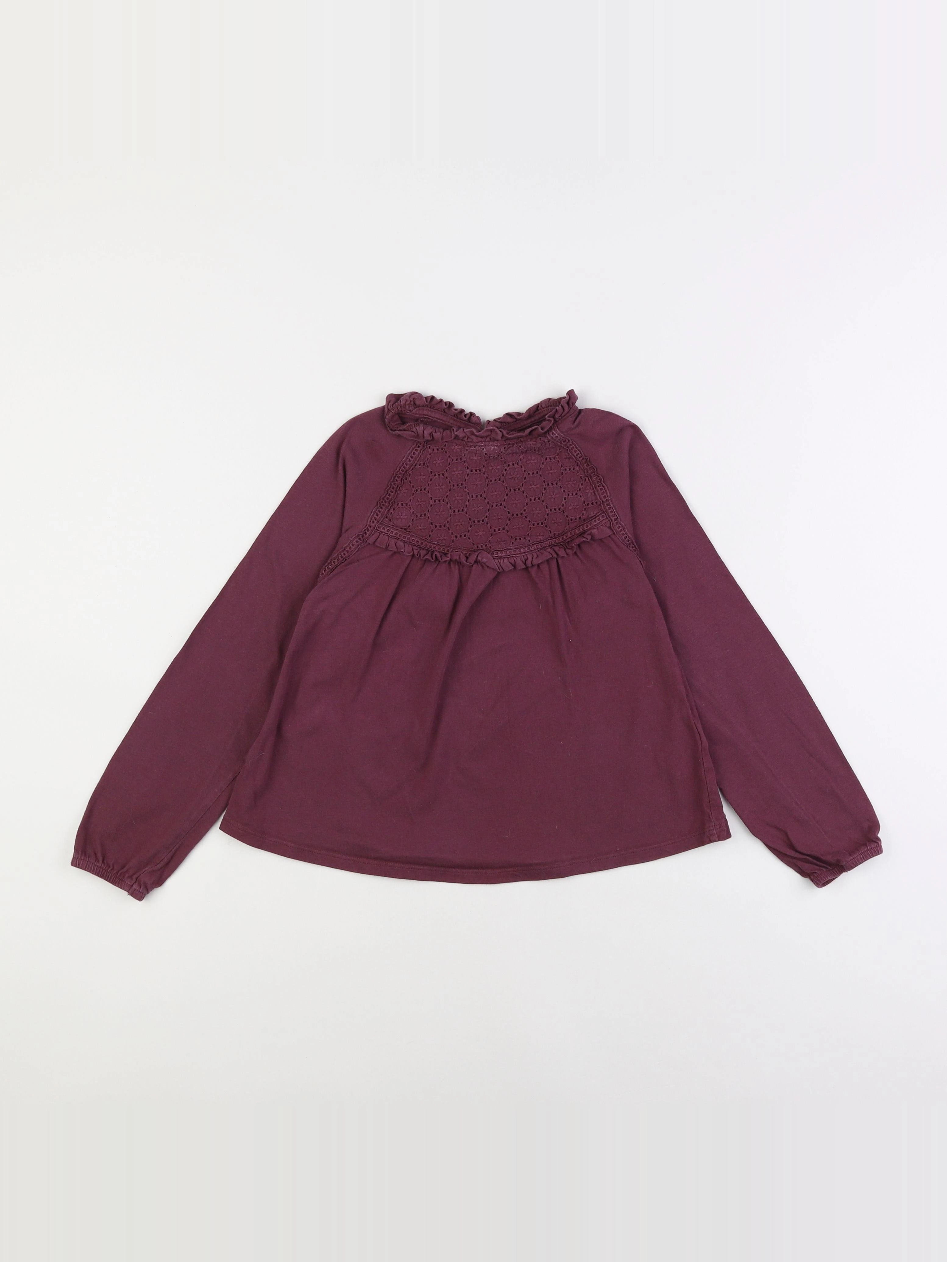 Vertbaudet - tee-shirt rose - 8 ans