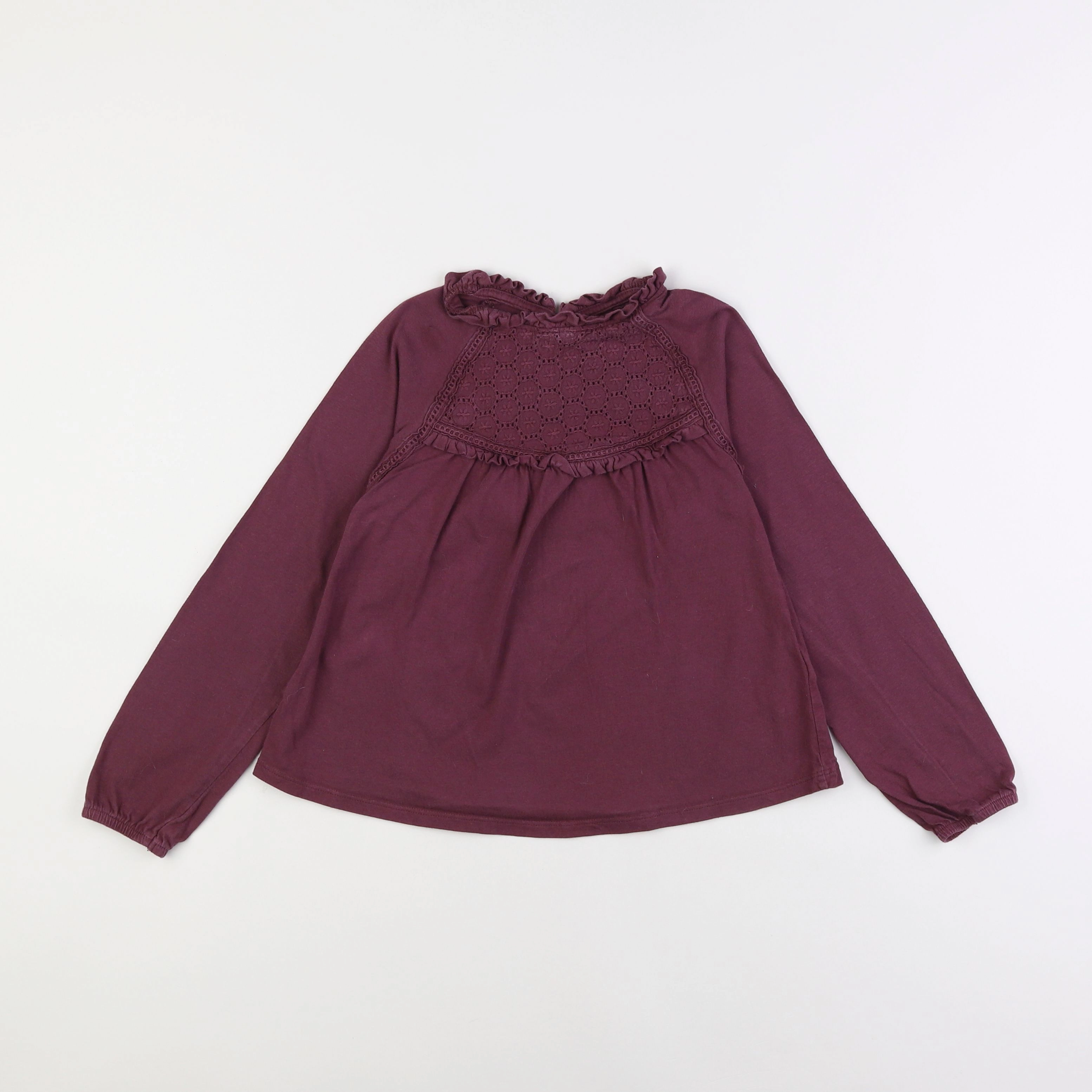Vertbaudet - tee-shirt rose - 8 ans
