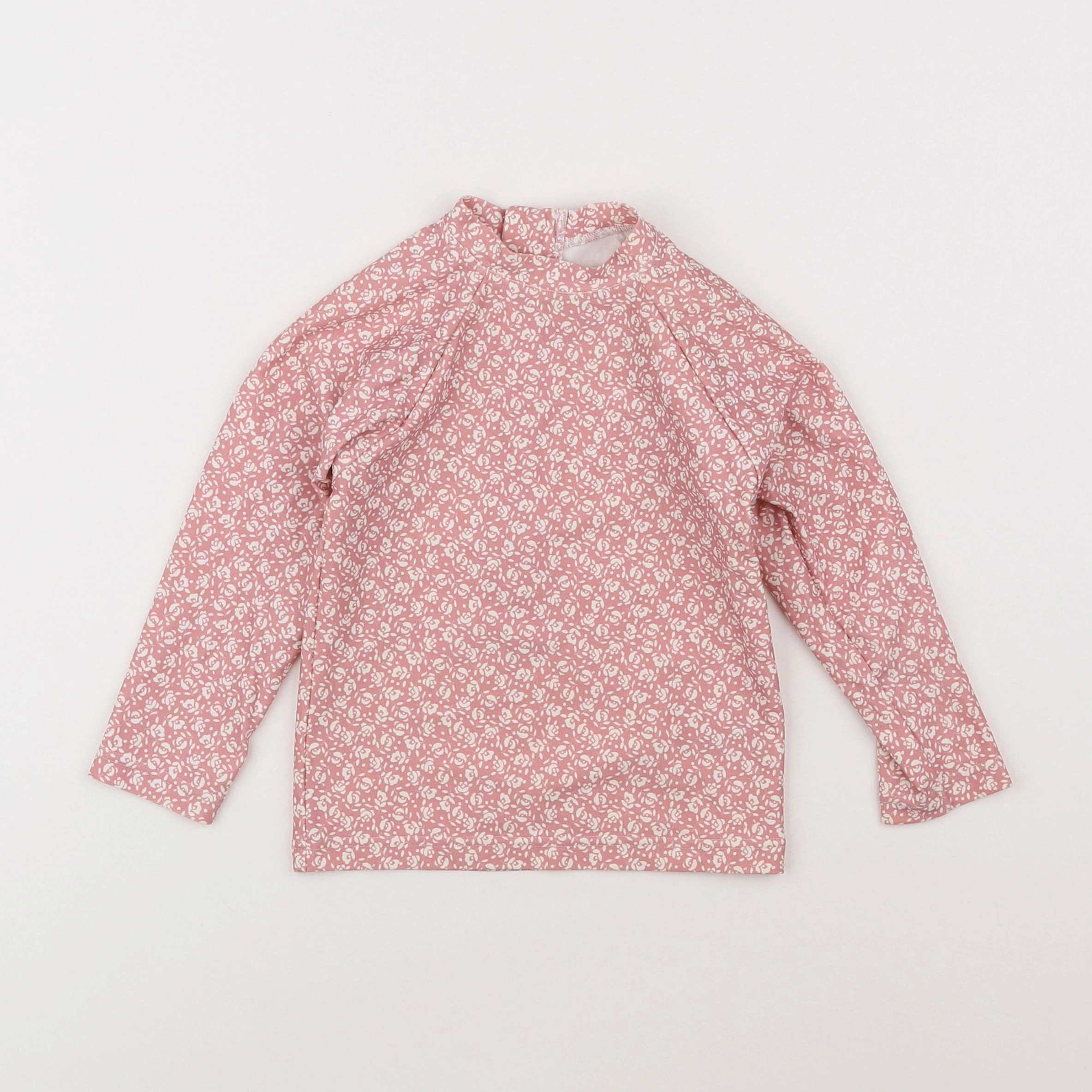 Petit Bateau - tee-shirt de bain rose - 2 ans