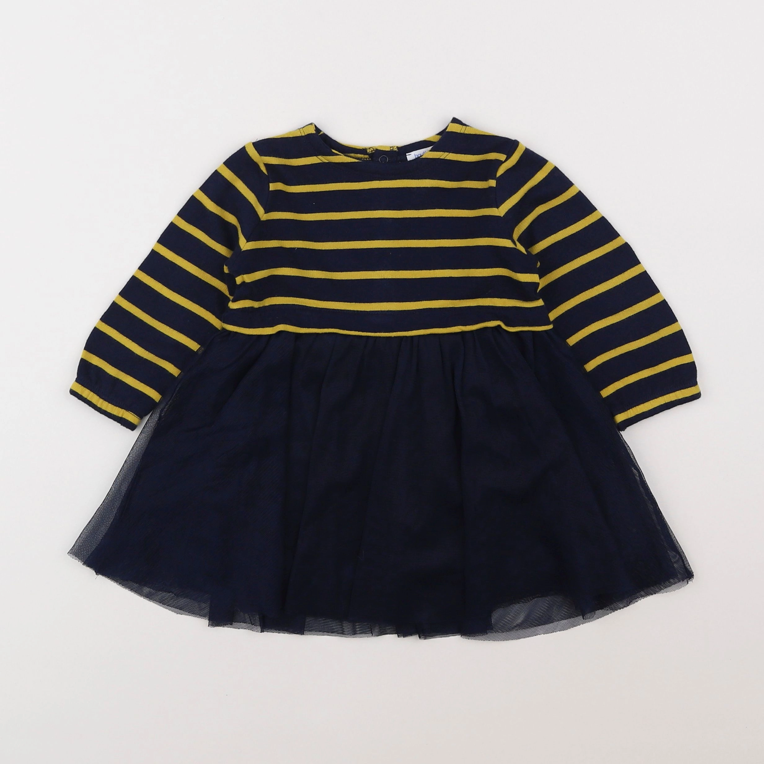 Boutchou - robe bleu - 6 mois