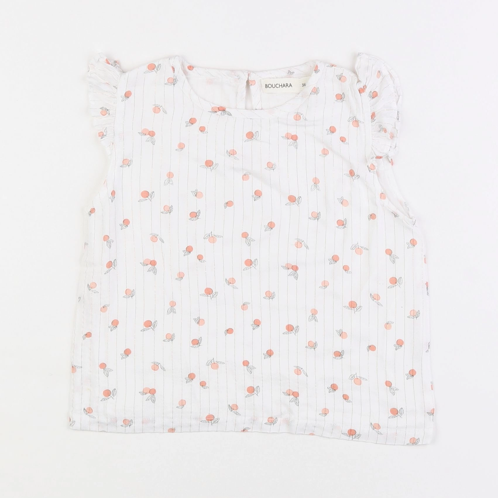 Bouchara - blouse blanc - 3 ans