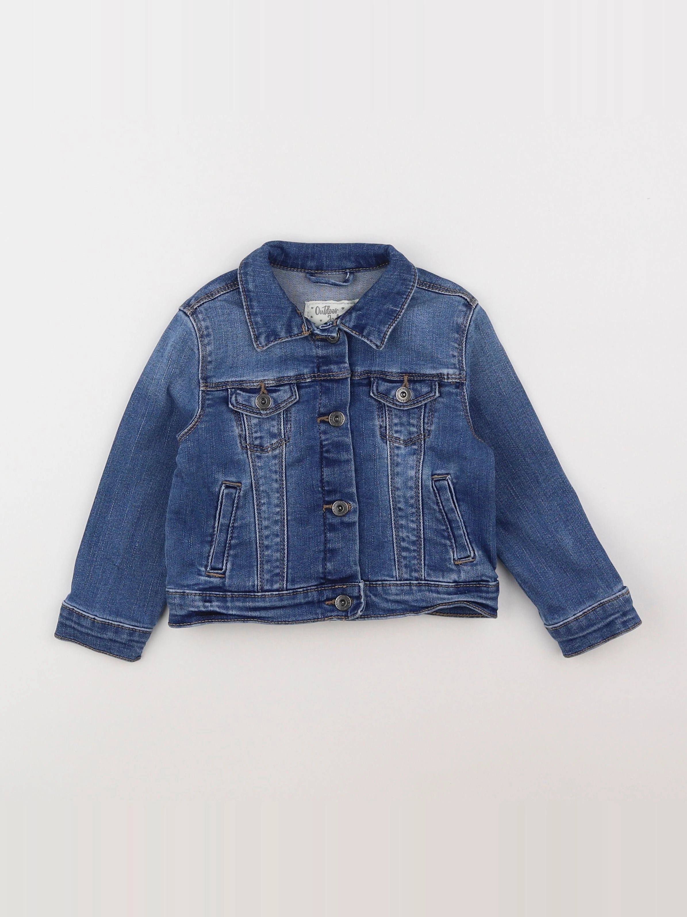 Vertbaudet - veste bleu - 2 ans
