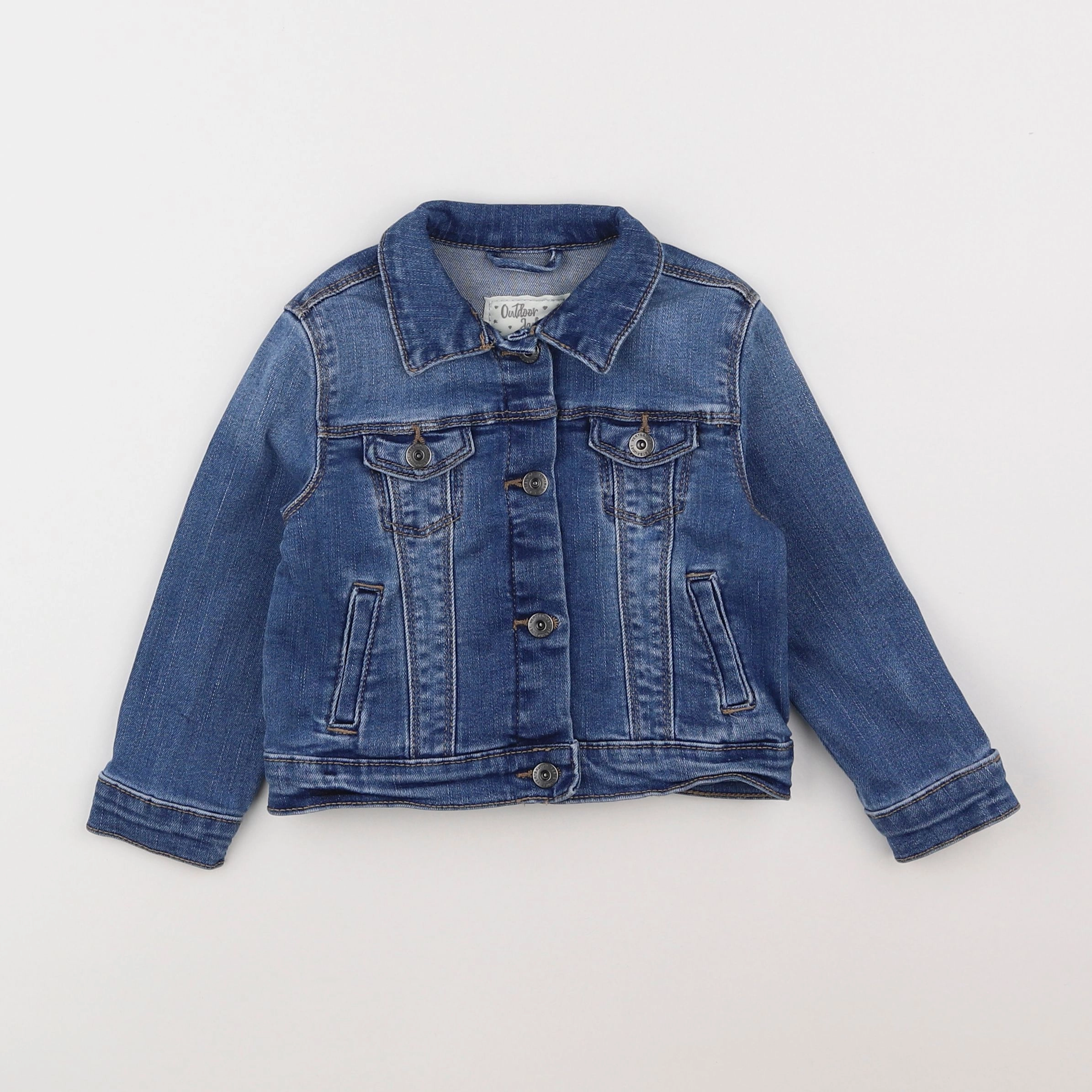 Vertbaudet - veste bleu - 2 ans
