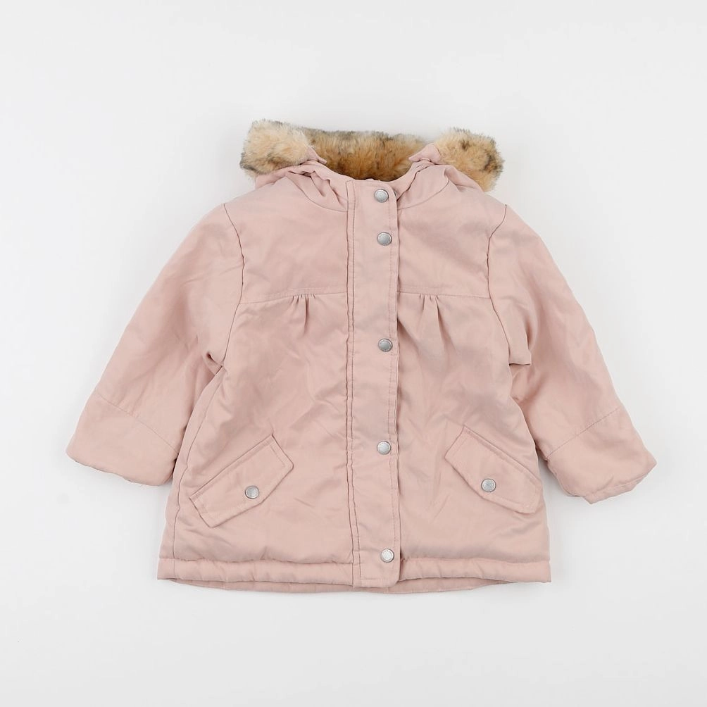 Vertbaudet - manteau rose - 18 mois