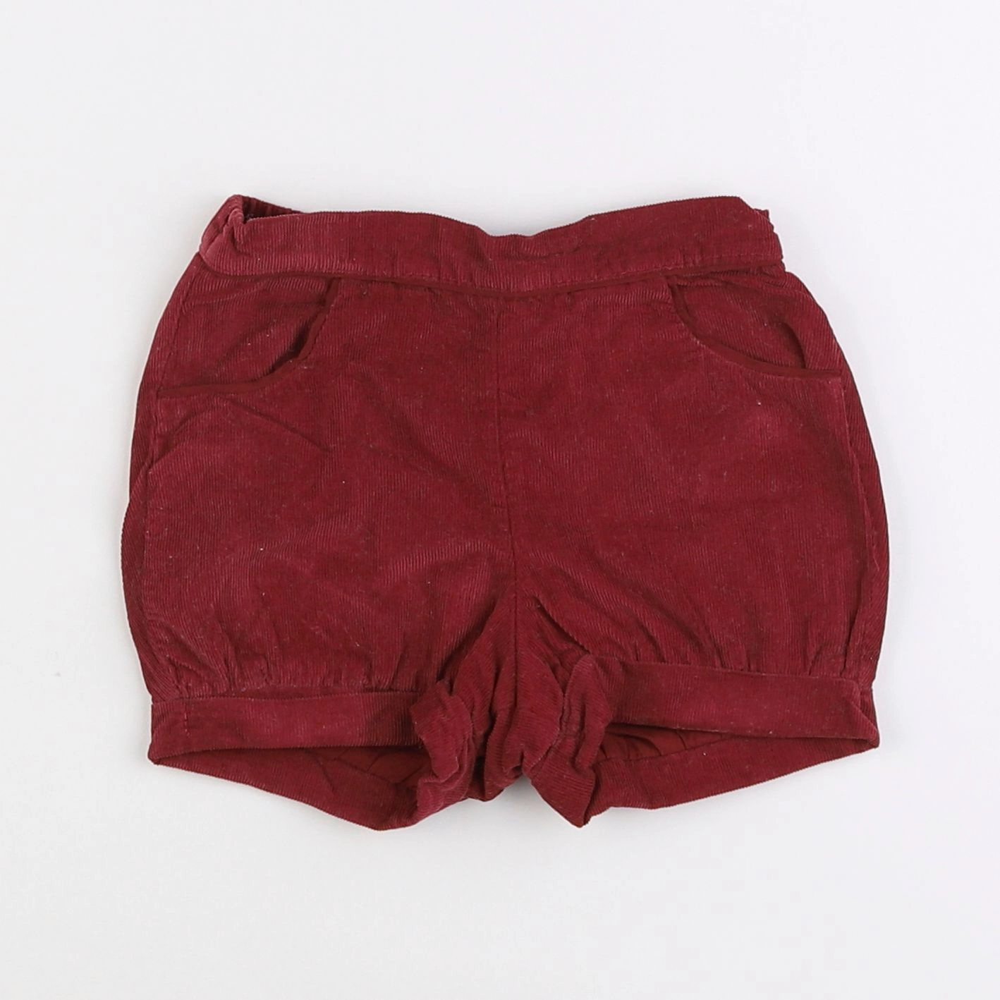Cyrillus - short rouge - 2 ans