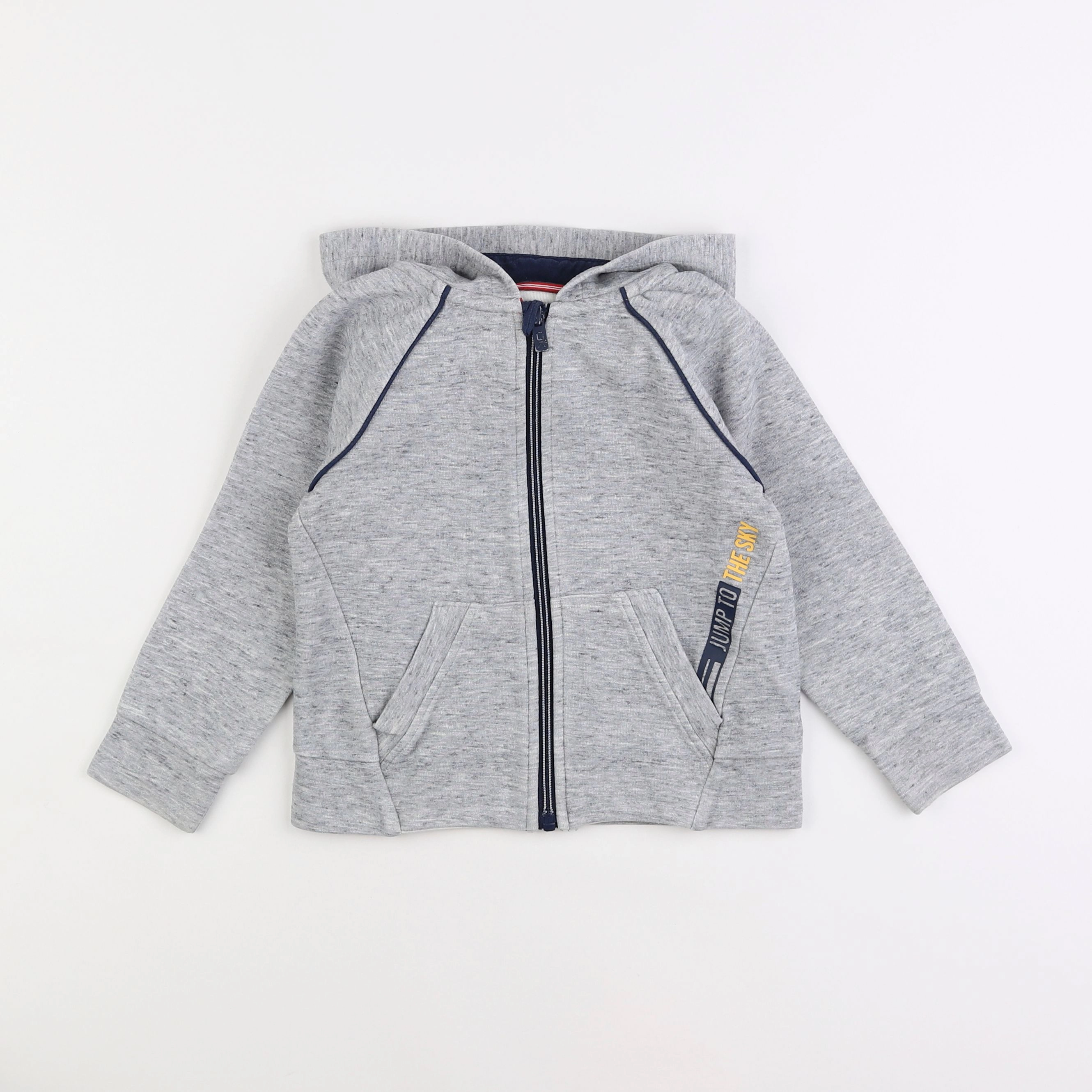 Okaidi - sweat gris - 4 ans