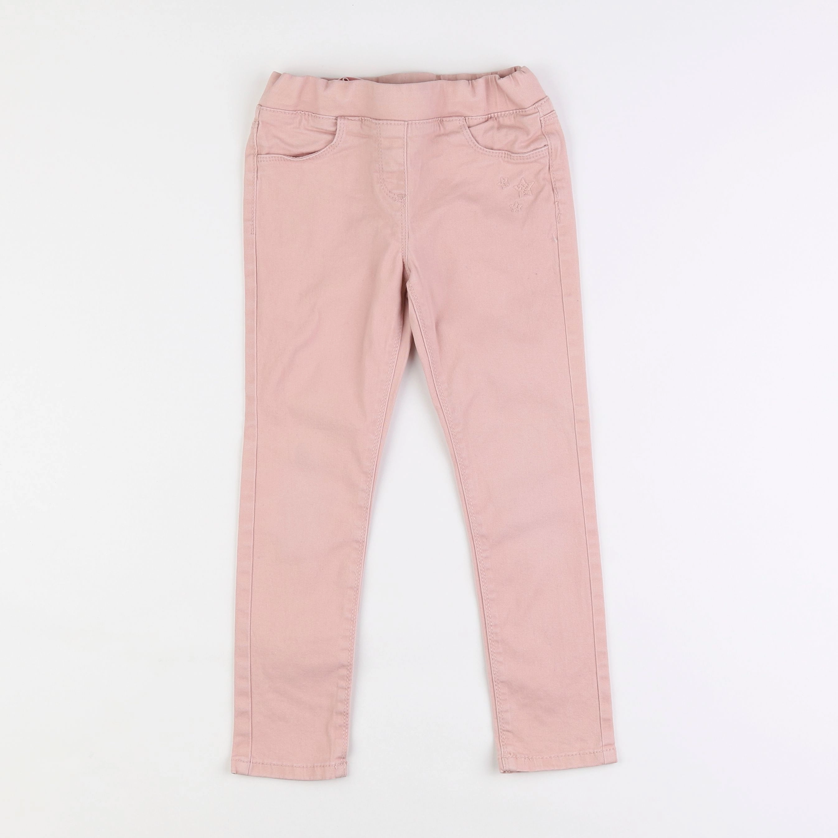 Vertbaudet - jegging rose - 6 ans