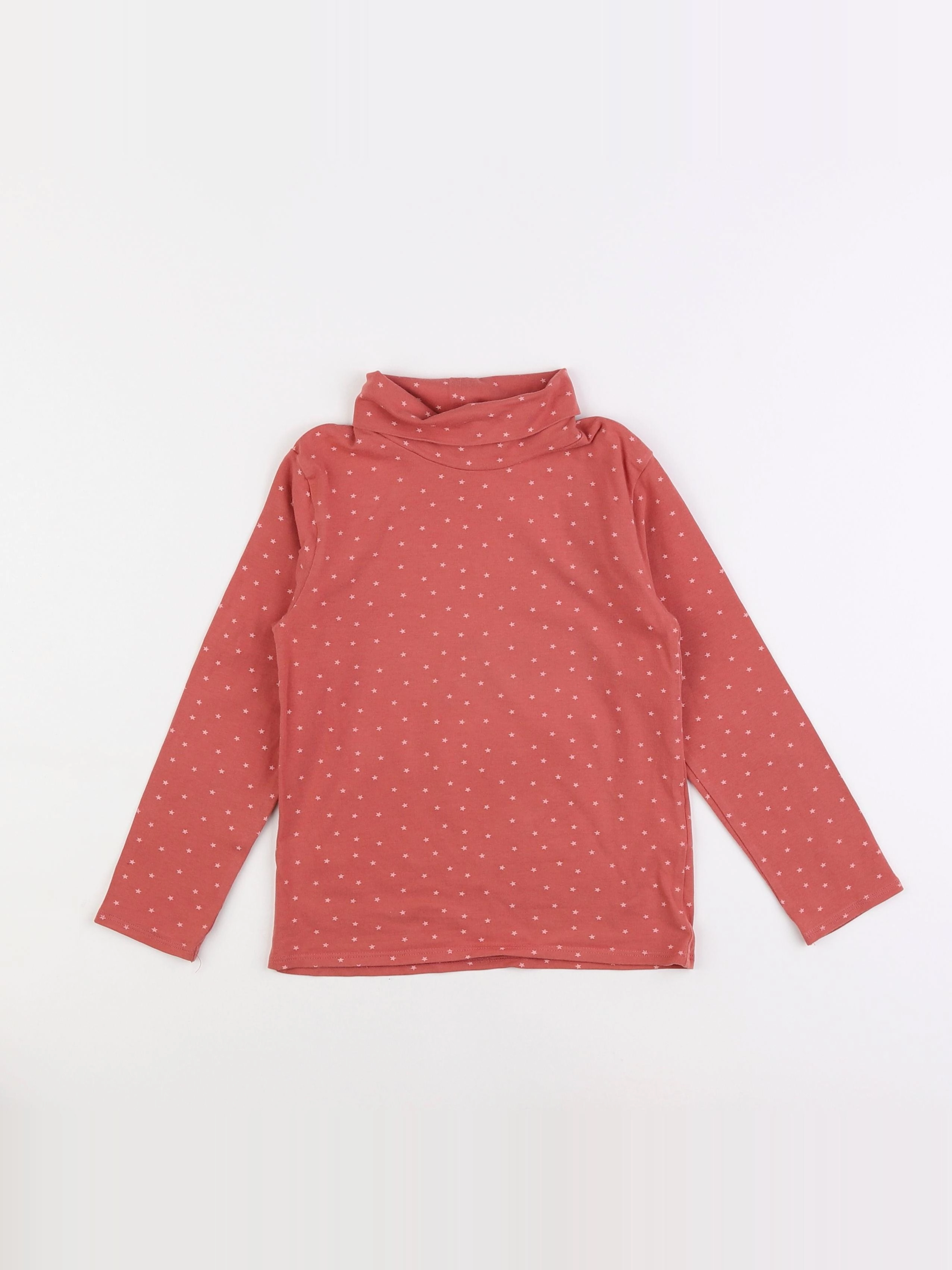 Vertbaudet - sous-pull rose - 6 ans