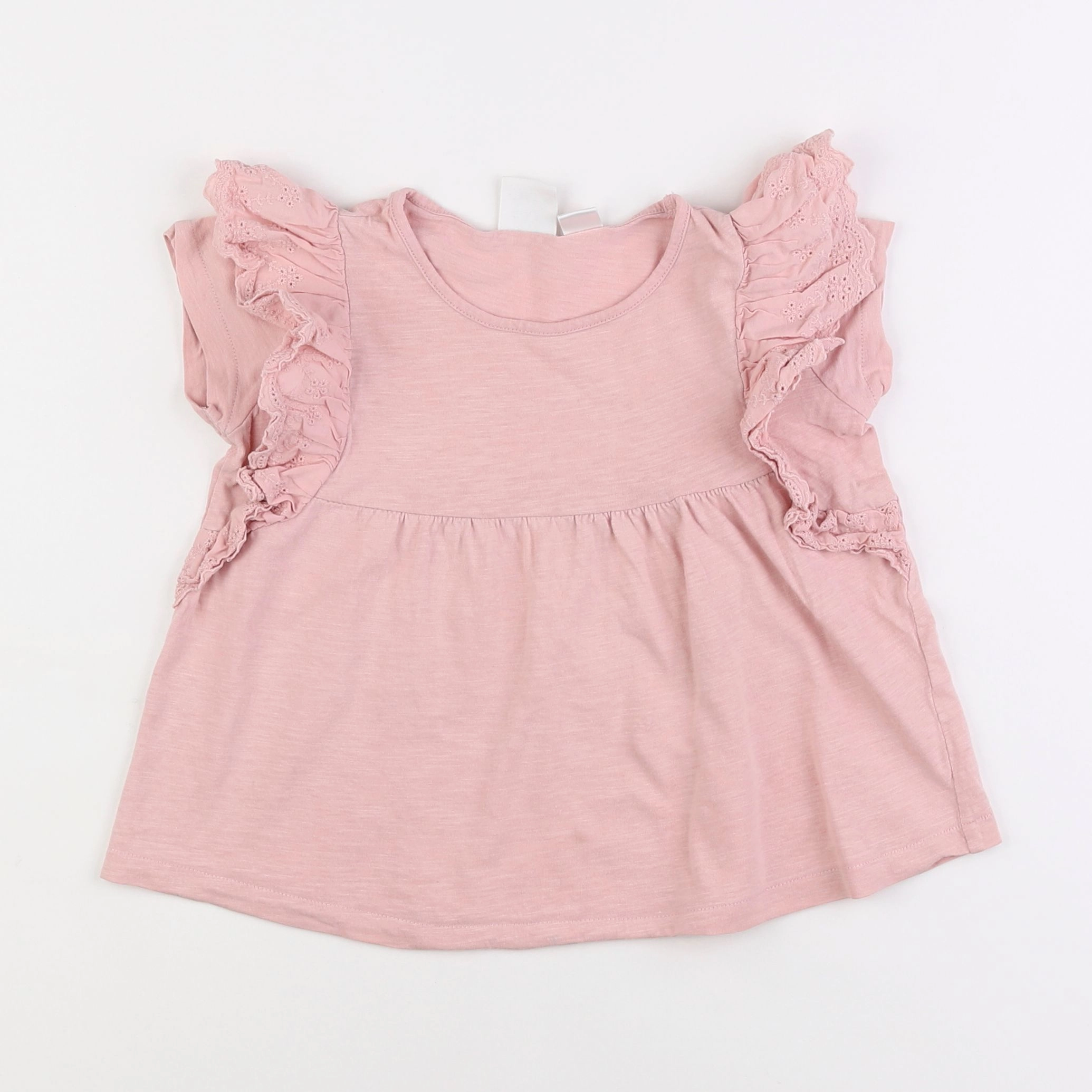 Zara - tee-shirt rose - 4/5 ans