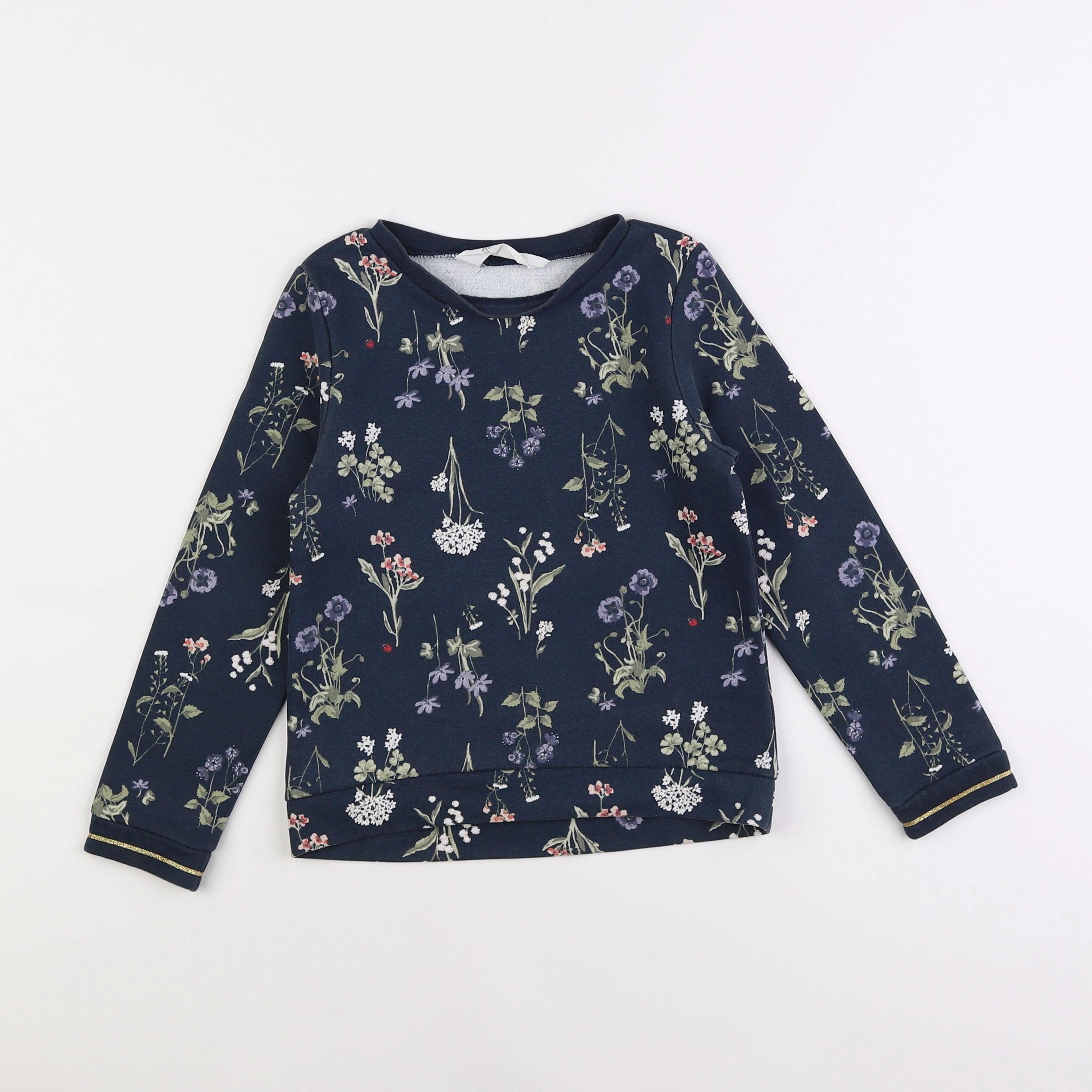 H&M - sweat multicolore - 4/6 ans