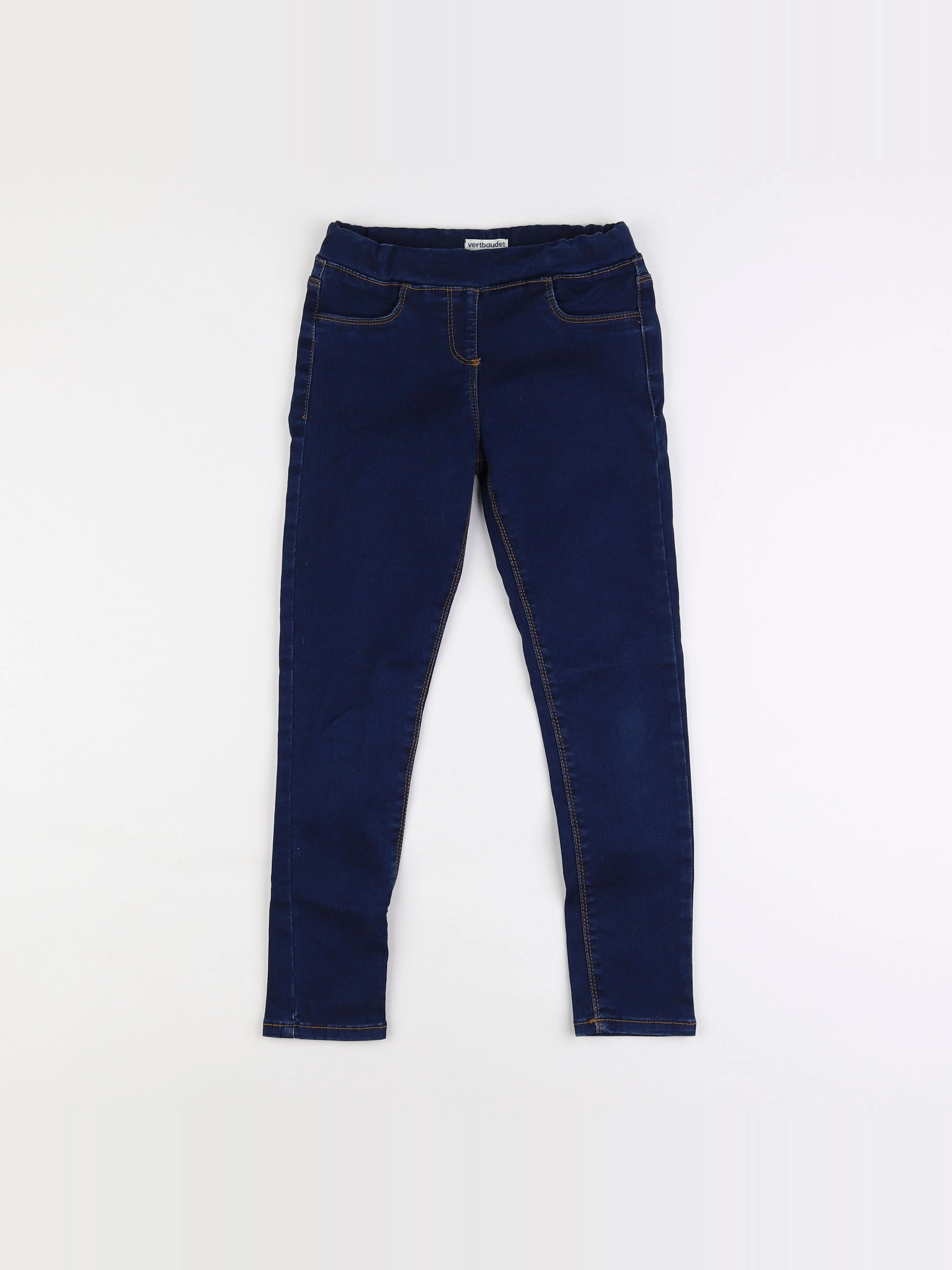 Vertbaudet - jegging bleu - 9 ans