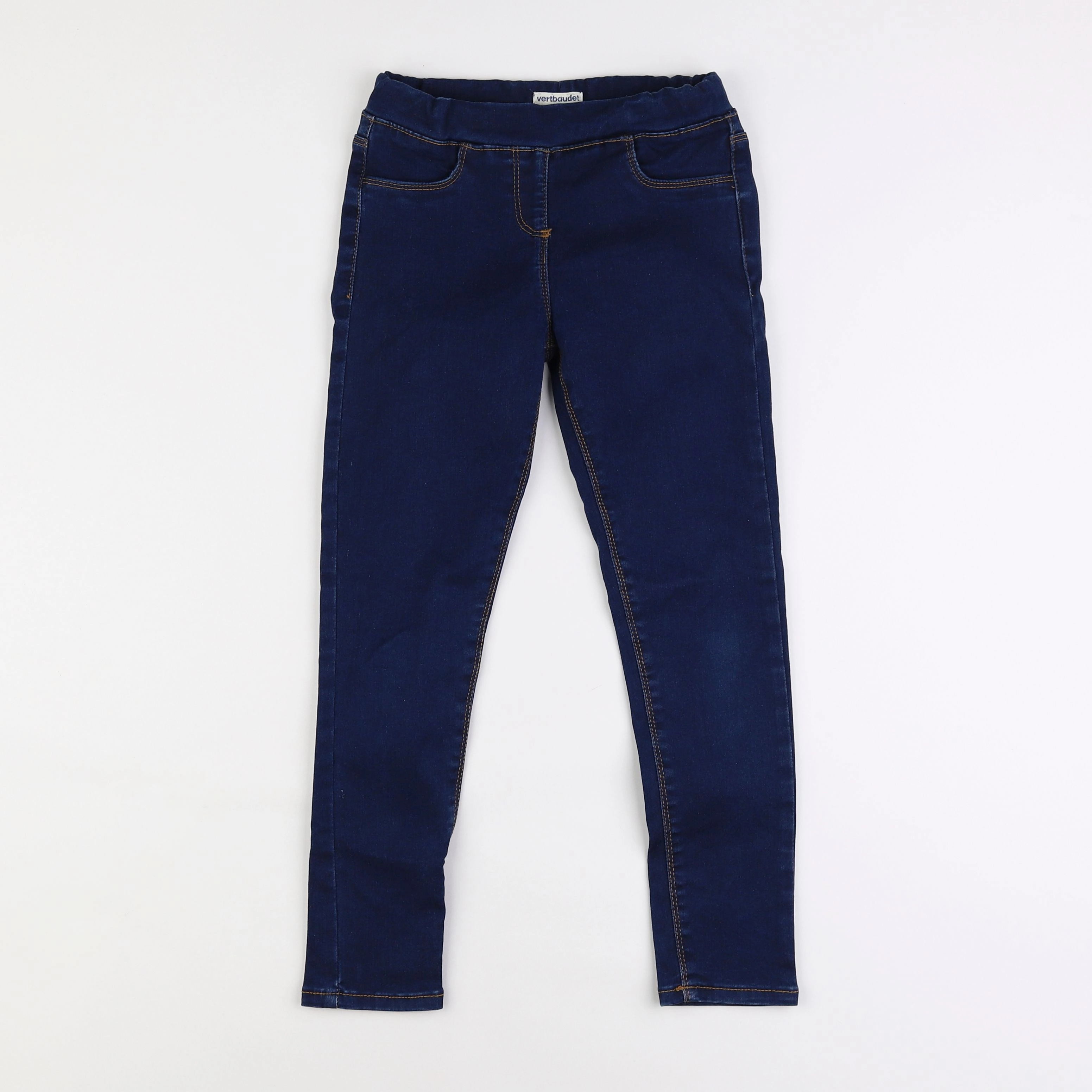 Vertbaudet - jegging bleu - 9 ans