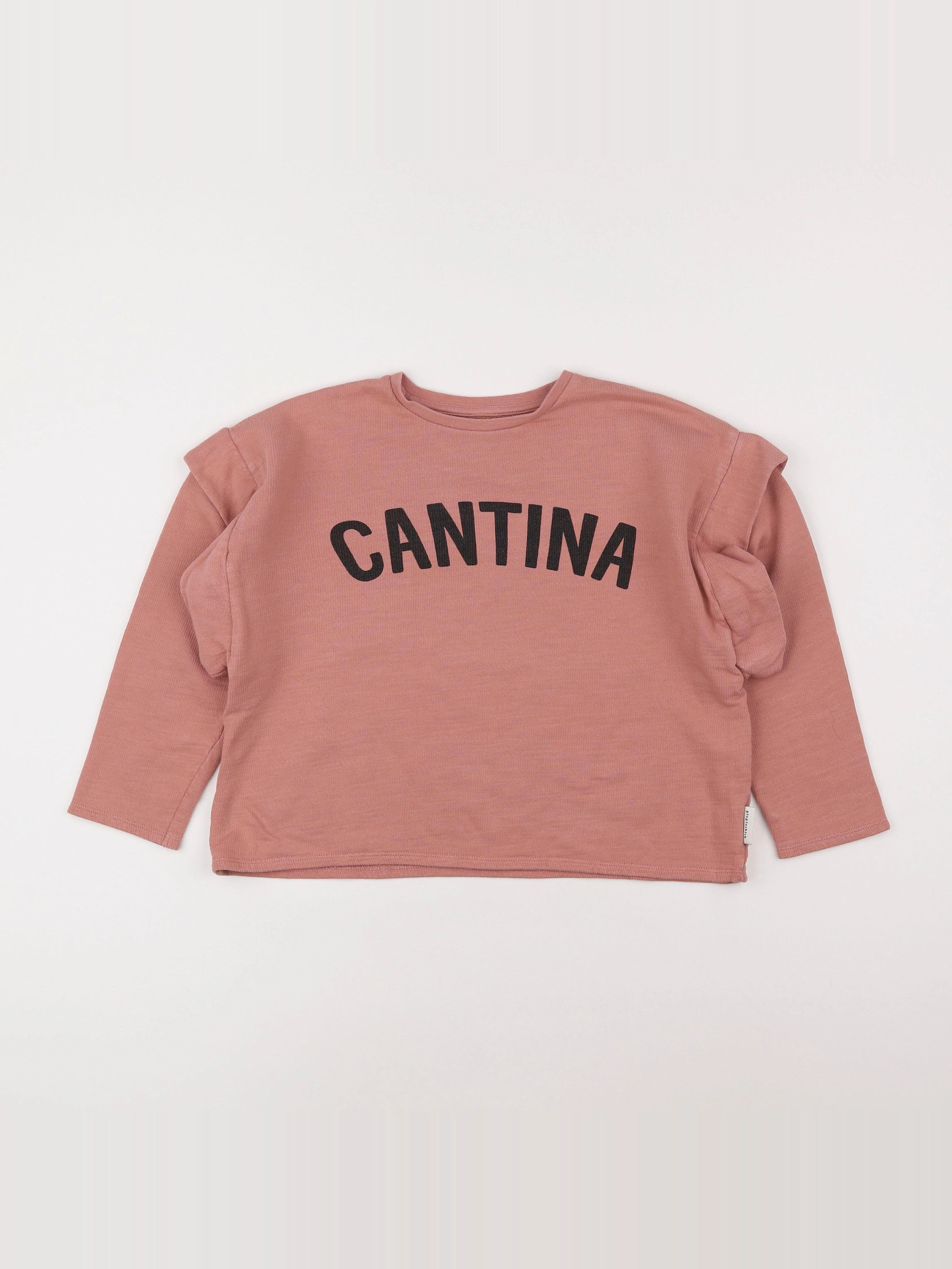 Piupiuchick - sweat rose - 8 ans