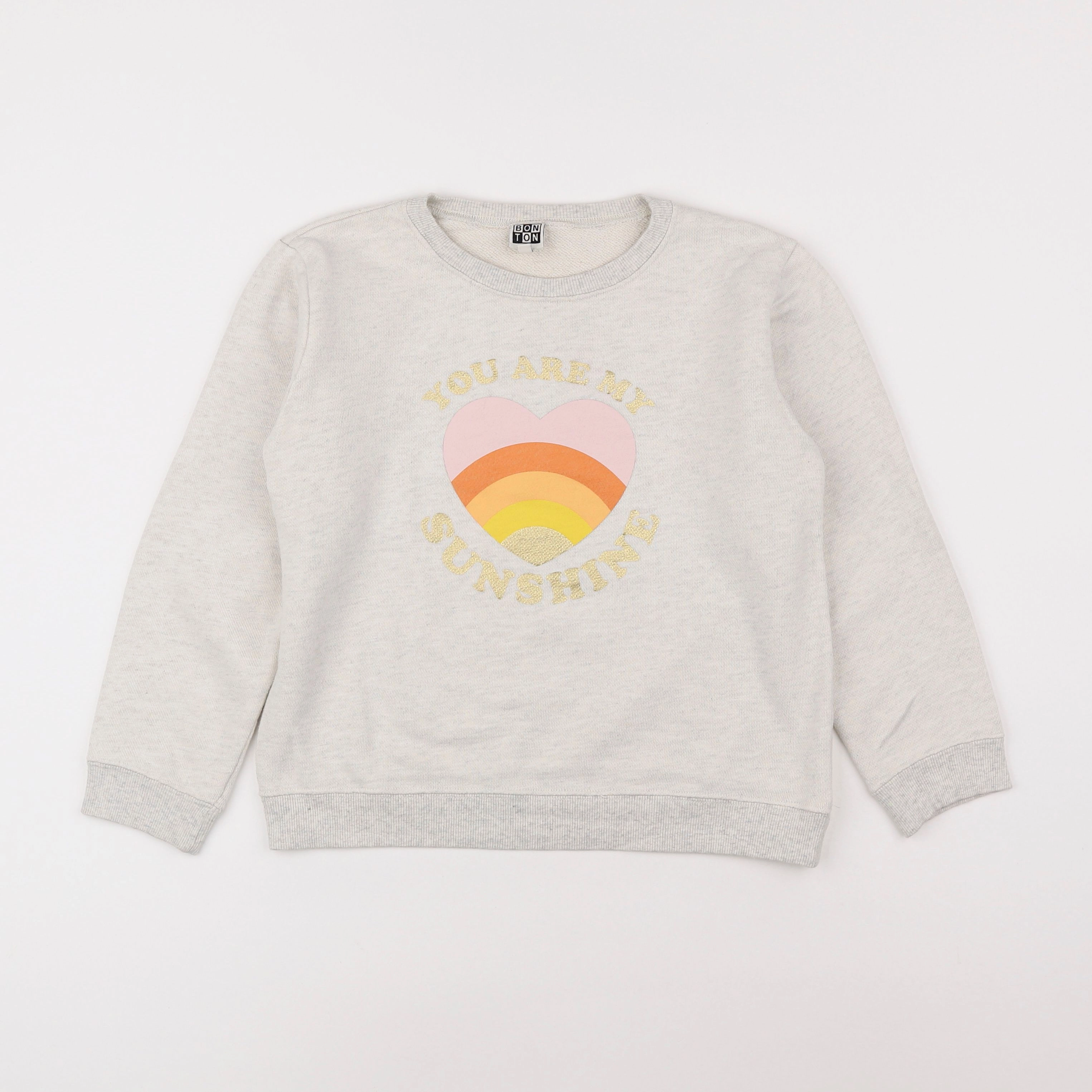 Bonton - sweat gris - 12 ans