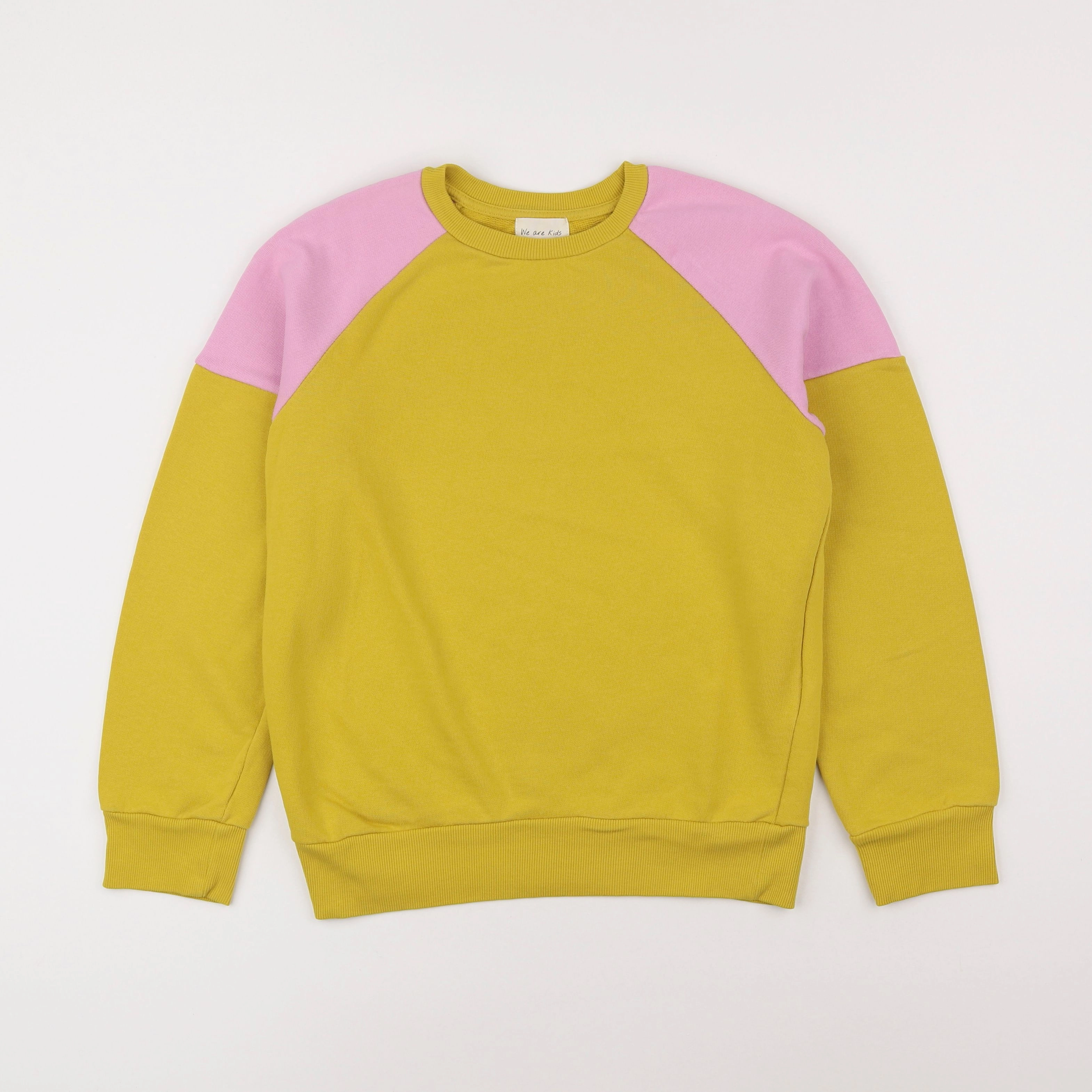 We are kids - sweat jaune - 10/11 ans