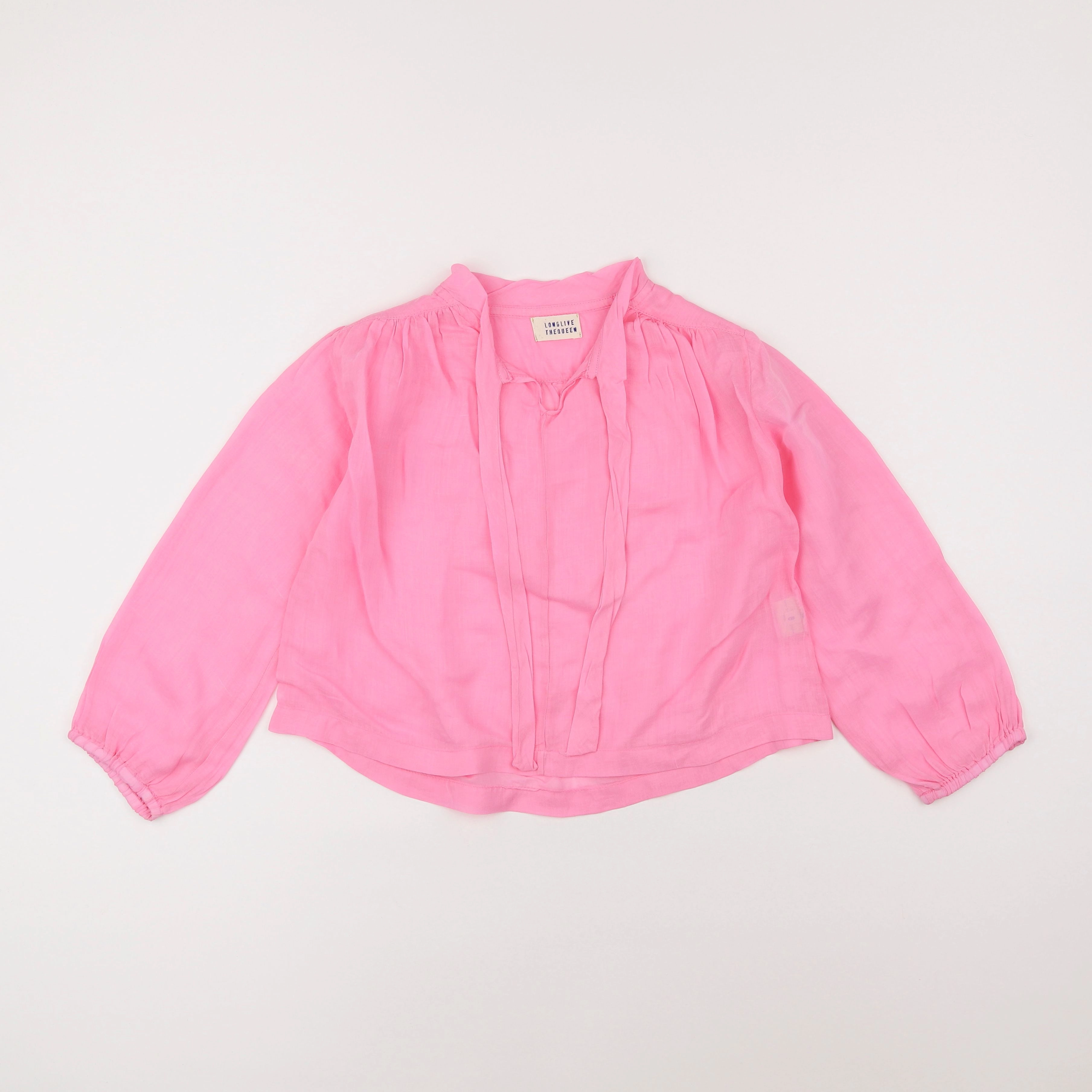 Longlivethequeen - blouse rose - 8 ans