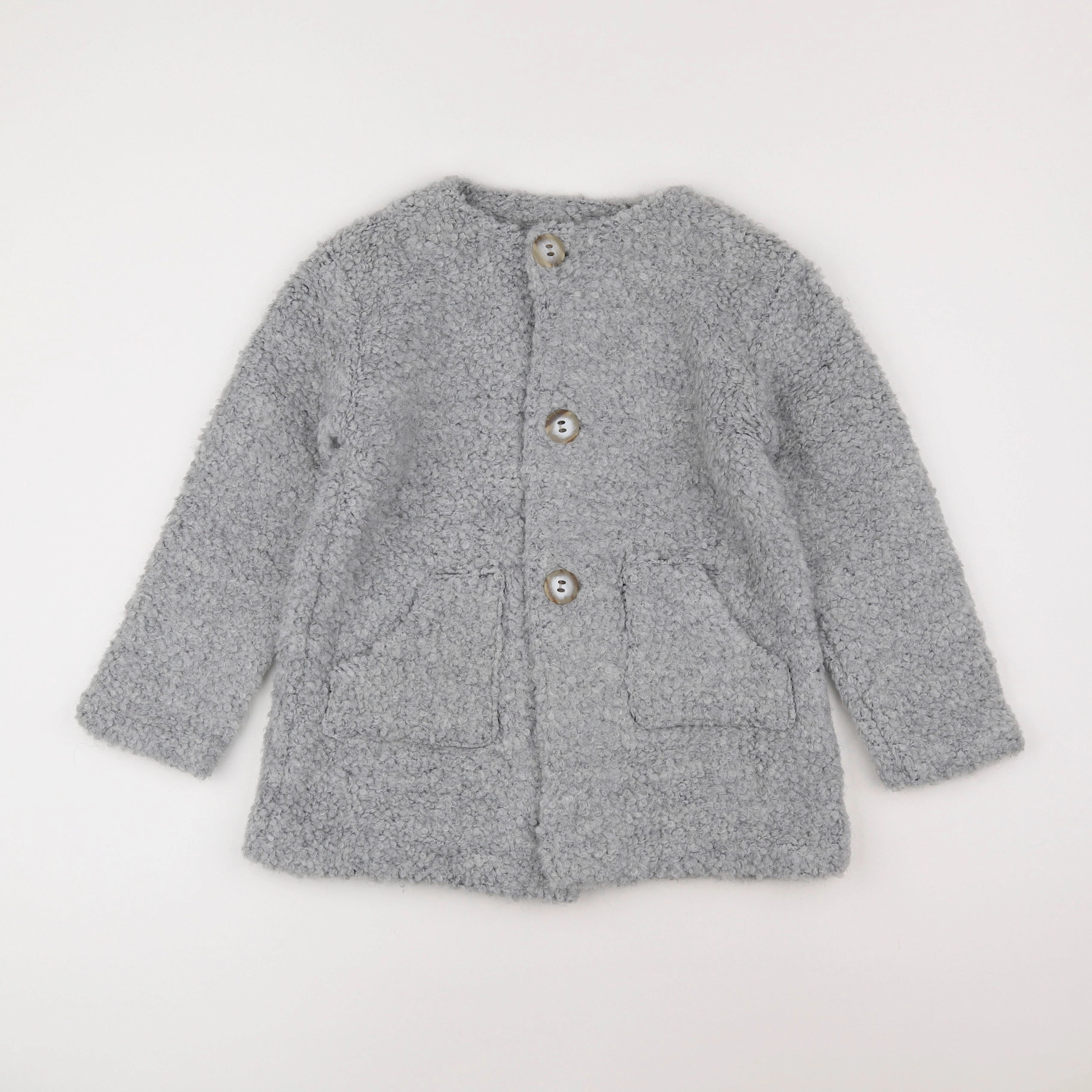 Buho - manteau gris - 8 ans