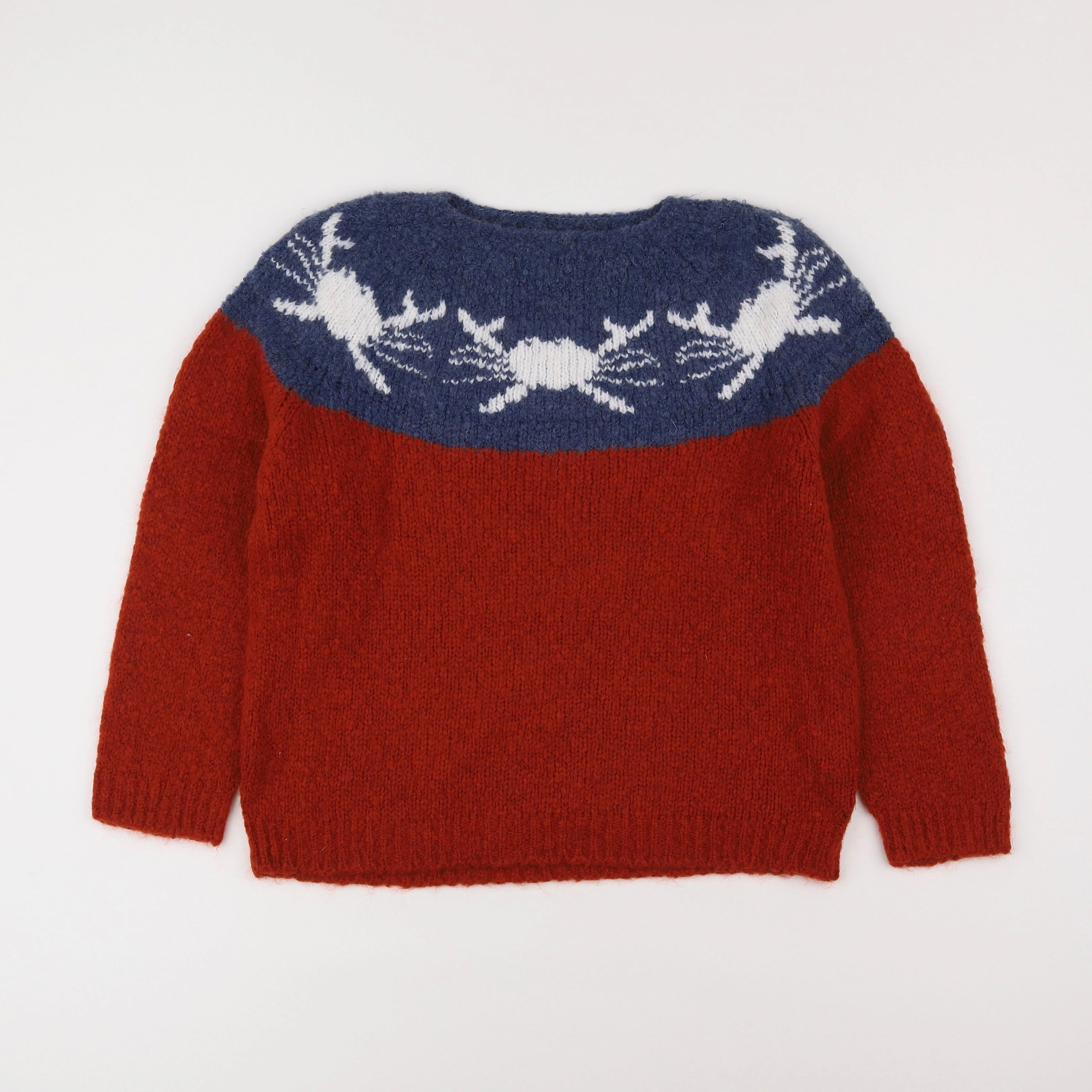 Bobo Choses - pull bleu - 8/9 ans