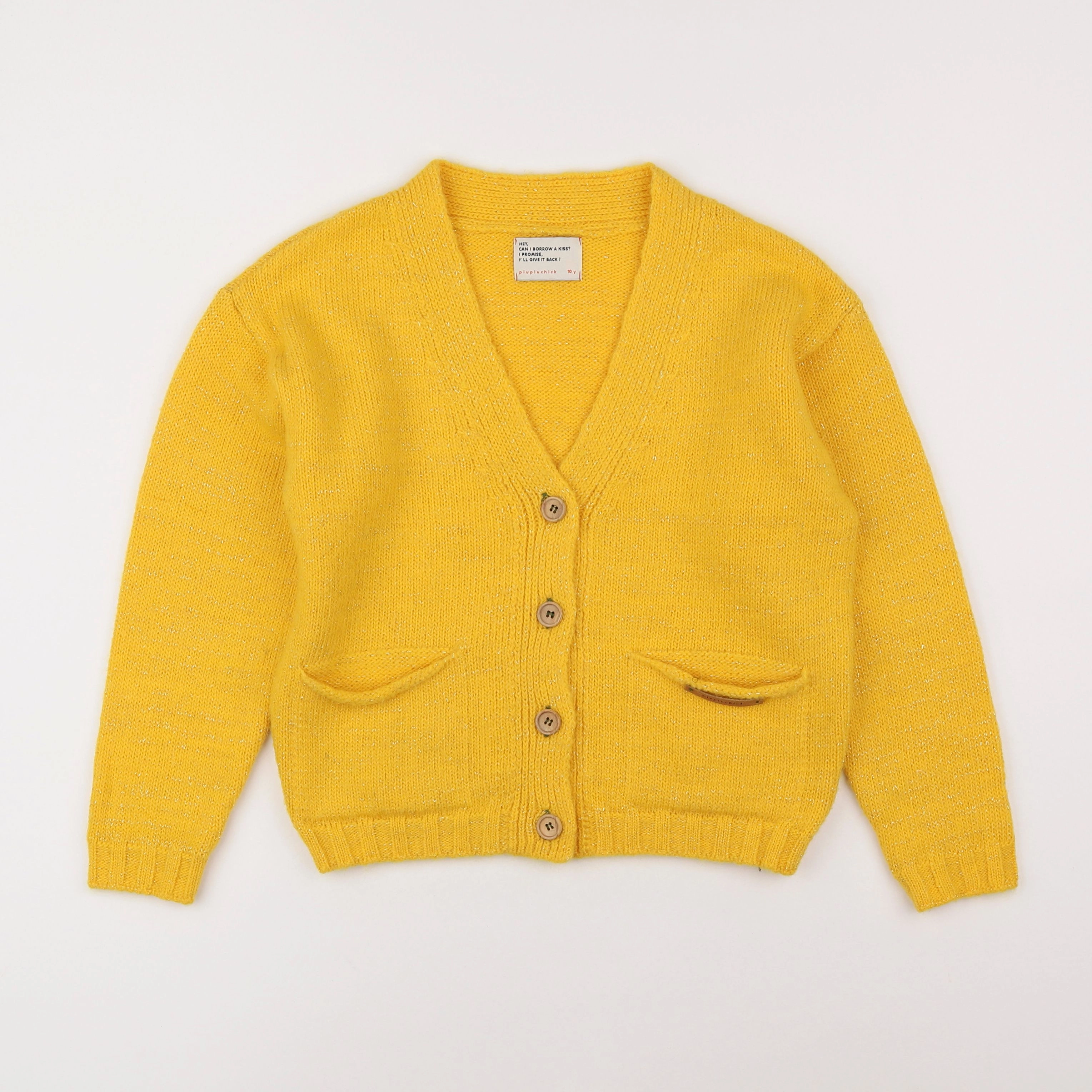 Piupiuchick - gilet jaune - 10 ans