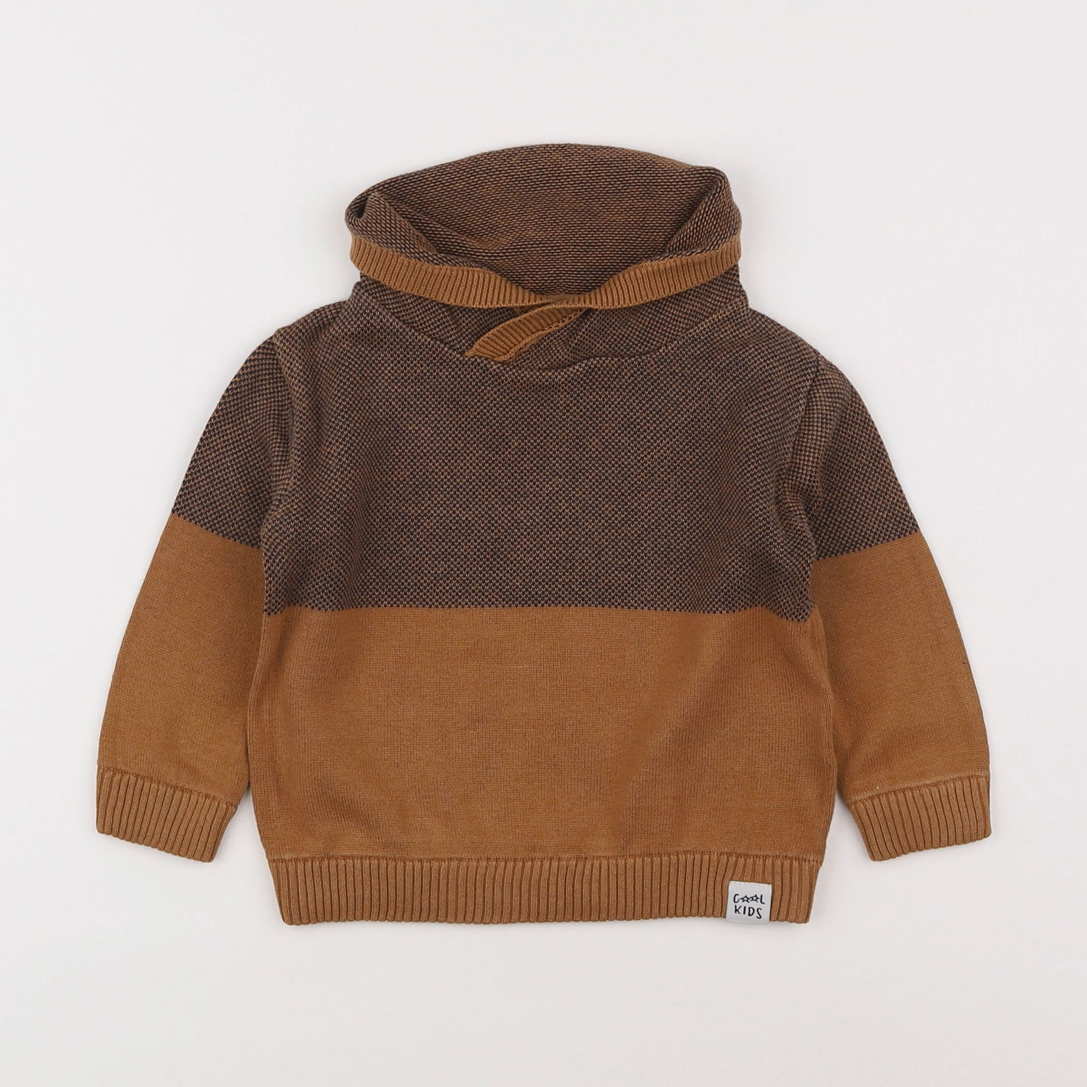 Vertbaudet - pull marron - 2 ans